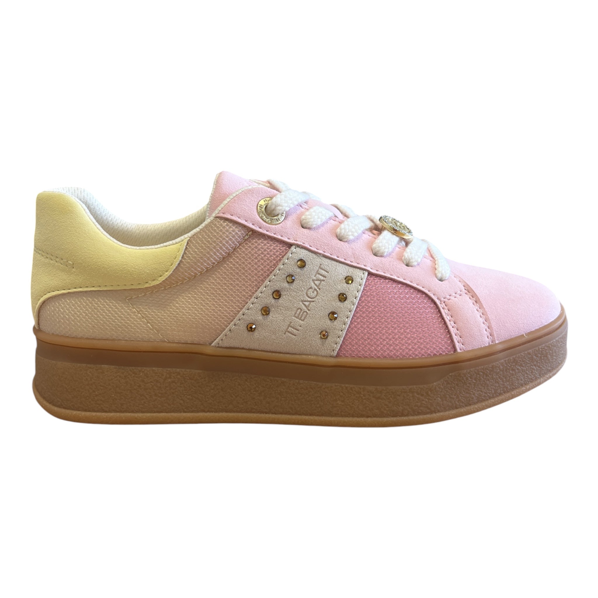 Bagatt Staz Revo Pink Multi Trainers