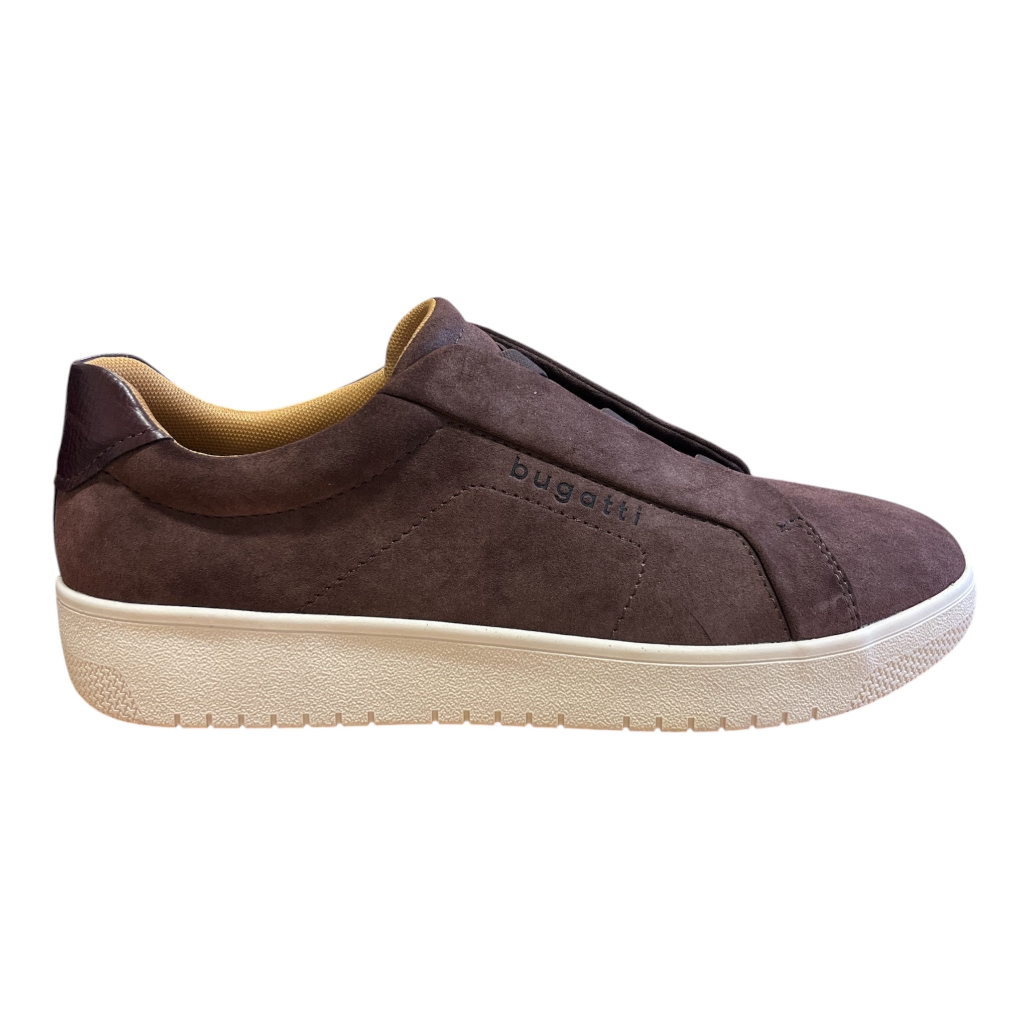 Bugatti Llopart Brown Slip-On Trainers