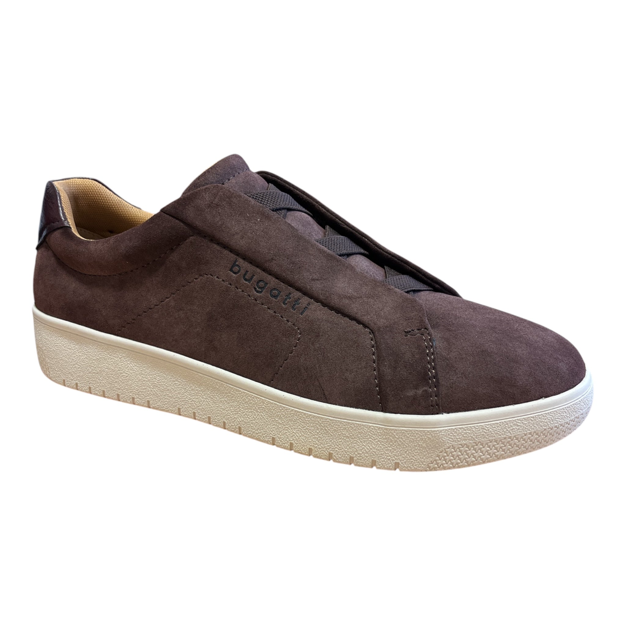 Bugatti Llopart Brown Slip-On Trainers