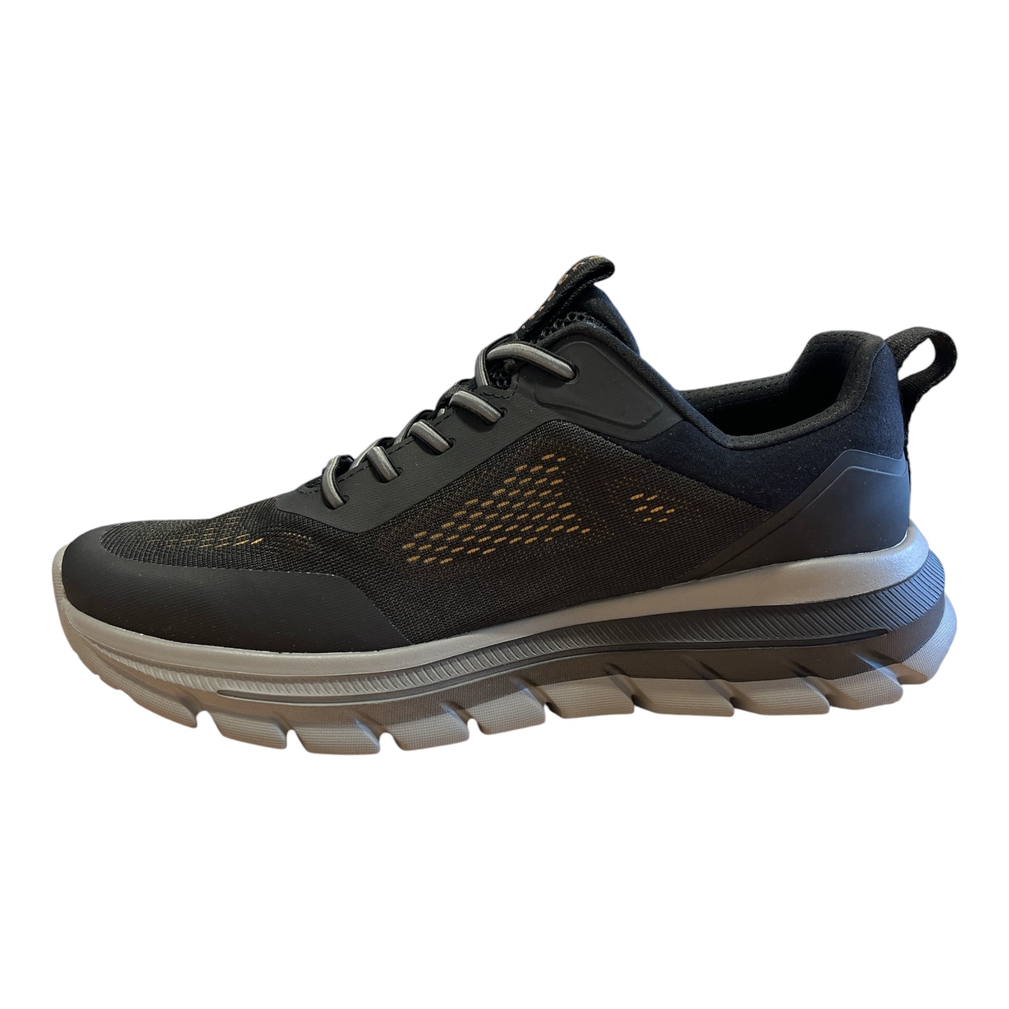 Bugatti Advance Black Trainers