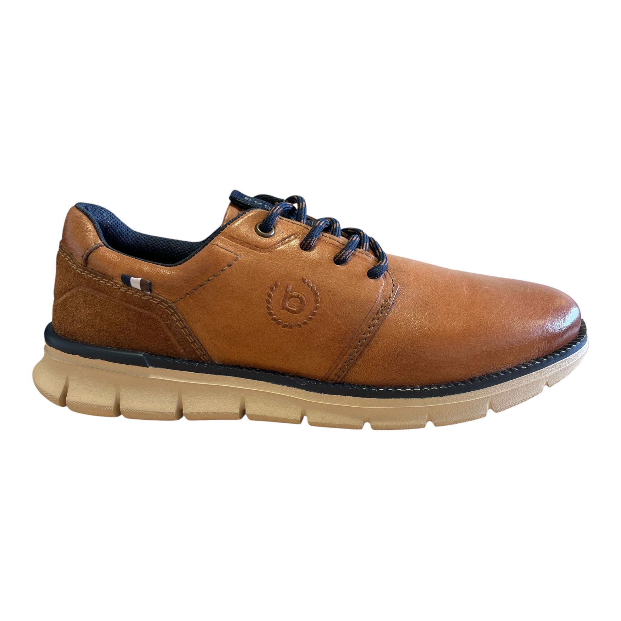 Bugatti Grind Tan Leather Casual Shoes