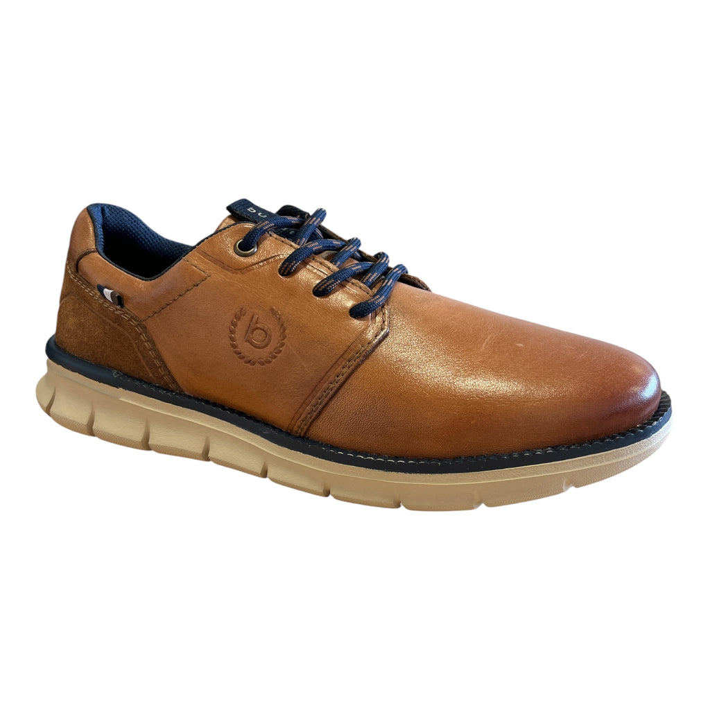 Bugatti Grind Tan Leather Casual Shoes