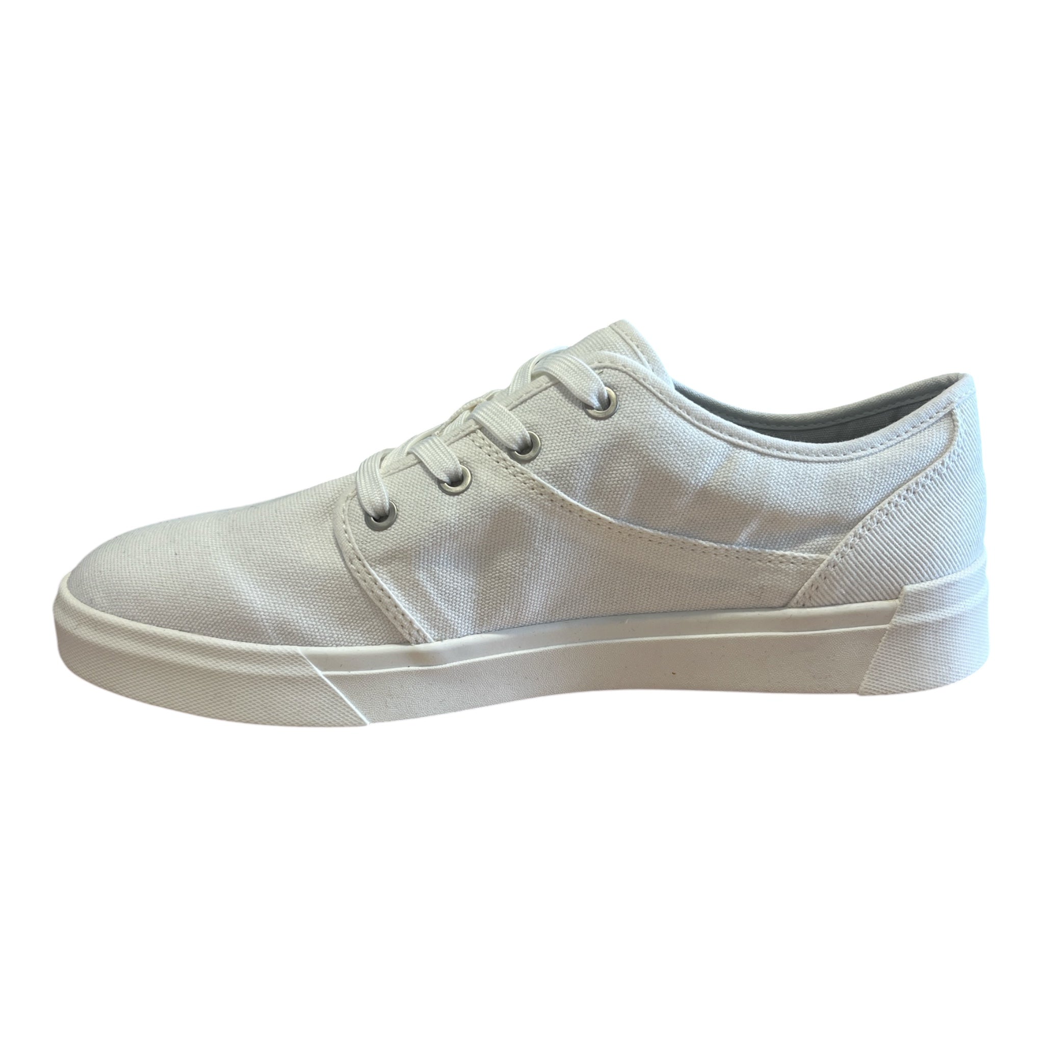 Bugatti Gumbo White Canvas Shoes