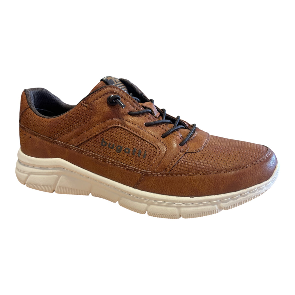 Bugatti Soa Tan Trainers