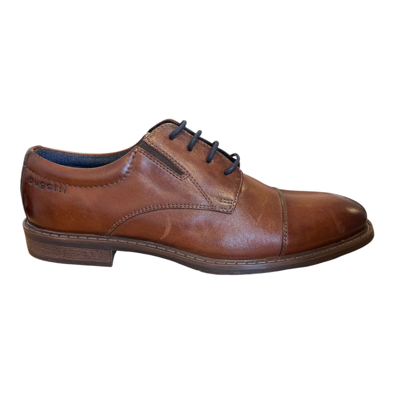 Bugatti Miros Comfort Tan Leather Shoes