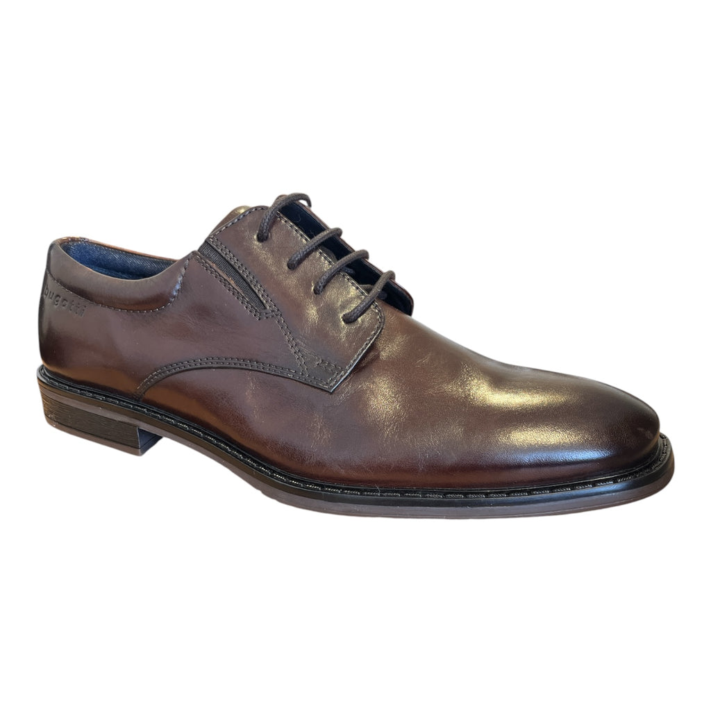 Bugatti Miros Comfort Dark Brown Leather Shoes