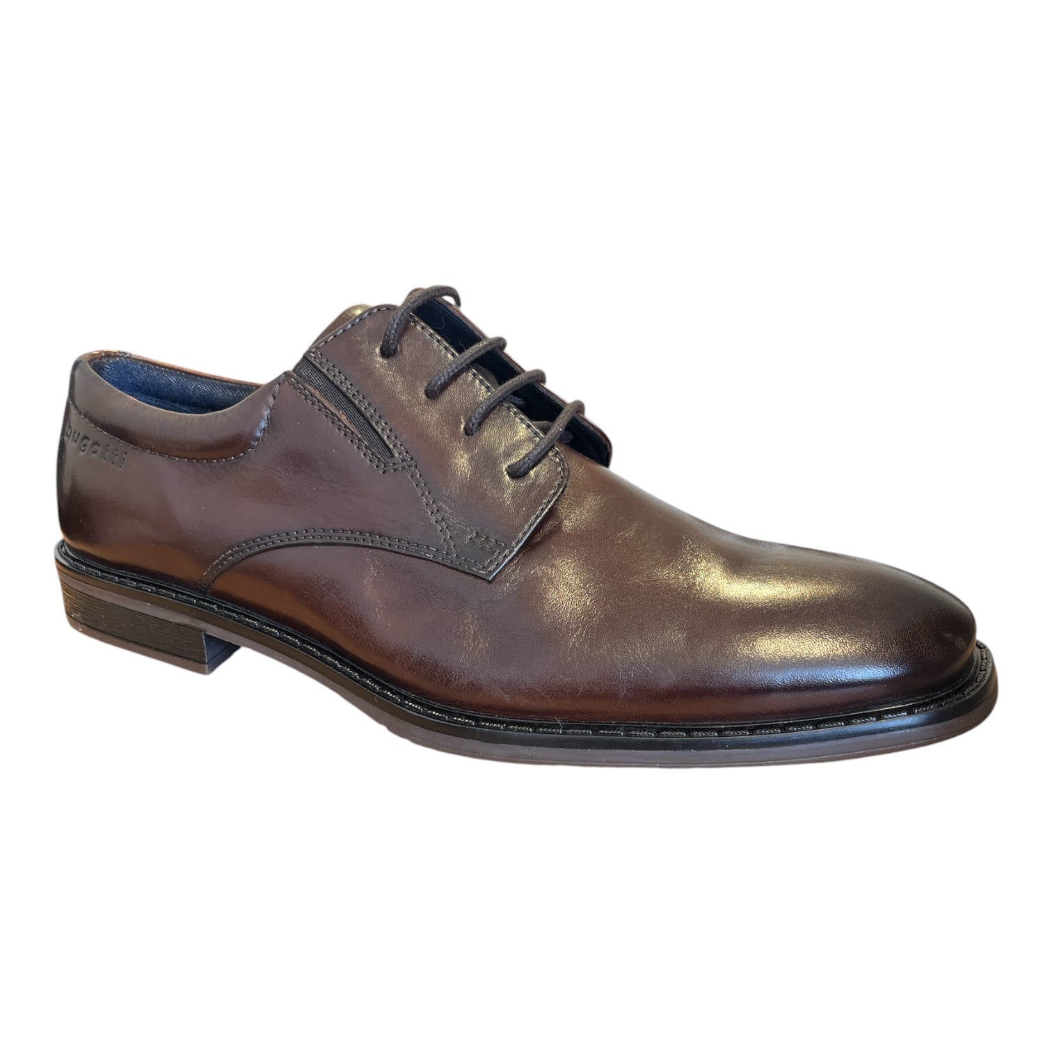 Bugatti Miros Comfort Dark Brown Leather Shoes