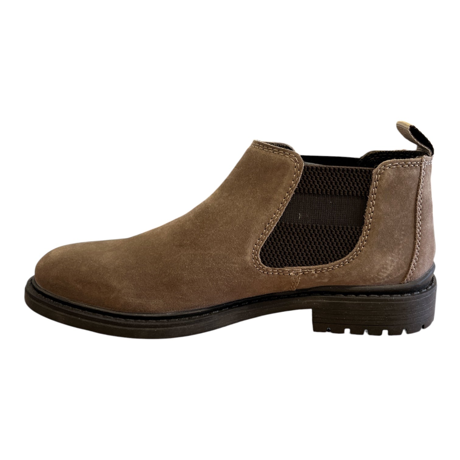 Bugatti Lota Taupe Suede Chelsea Boots