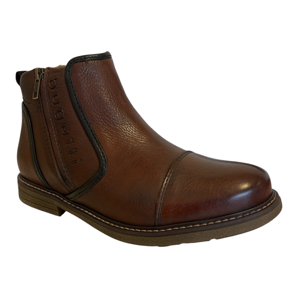 Bugatti Raga Dark Brown Leather Boots