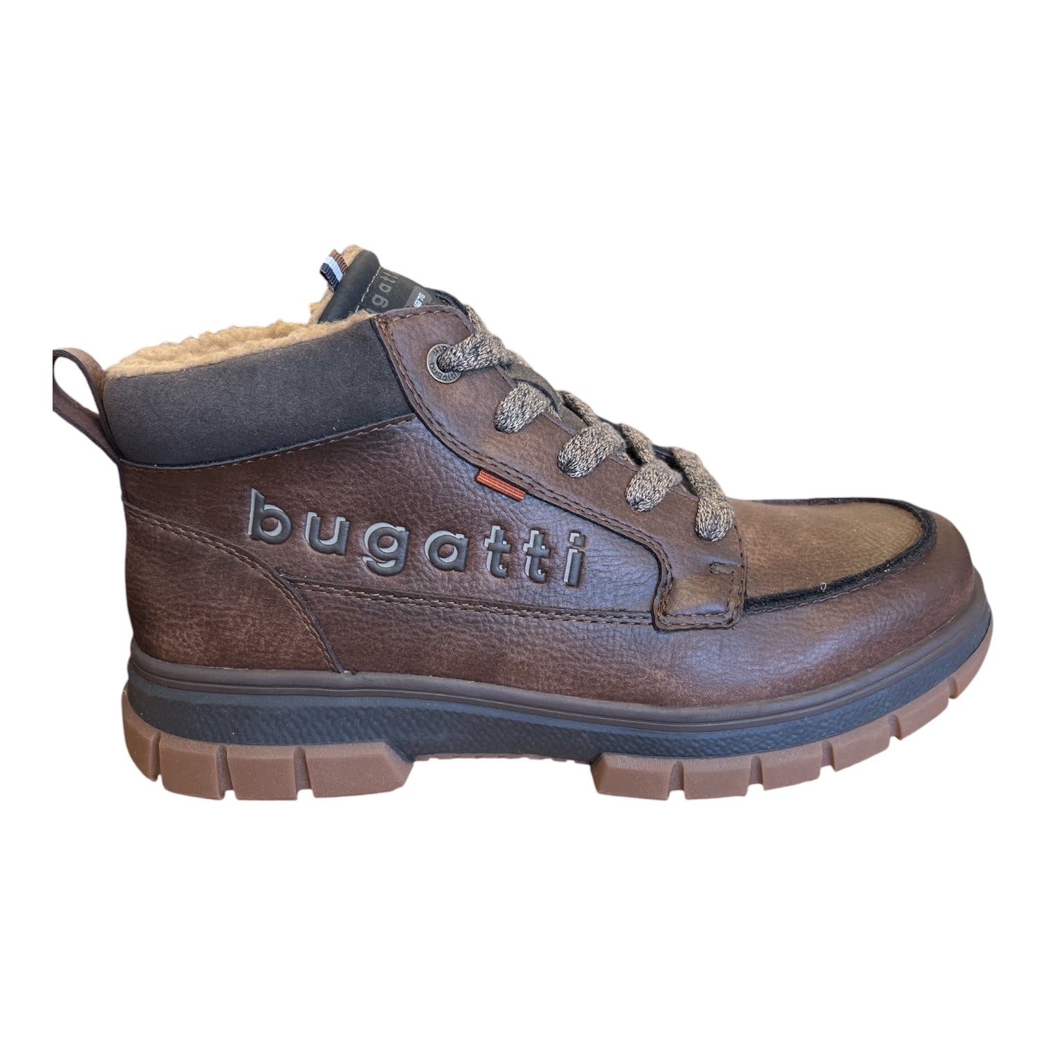 Bugatti Bernia Men's Brown Lace-Up Boots