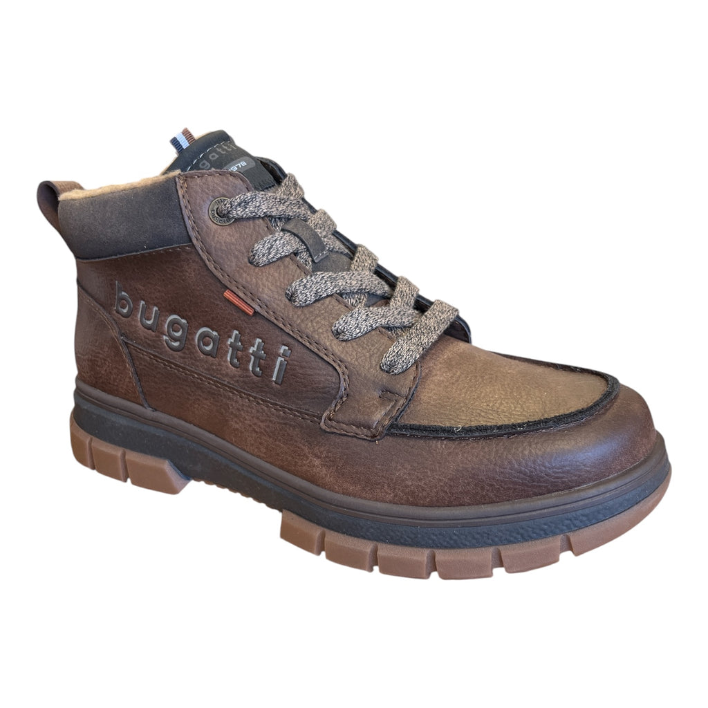 Bugatti Bernia Men's Brown Lace-Up Boots