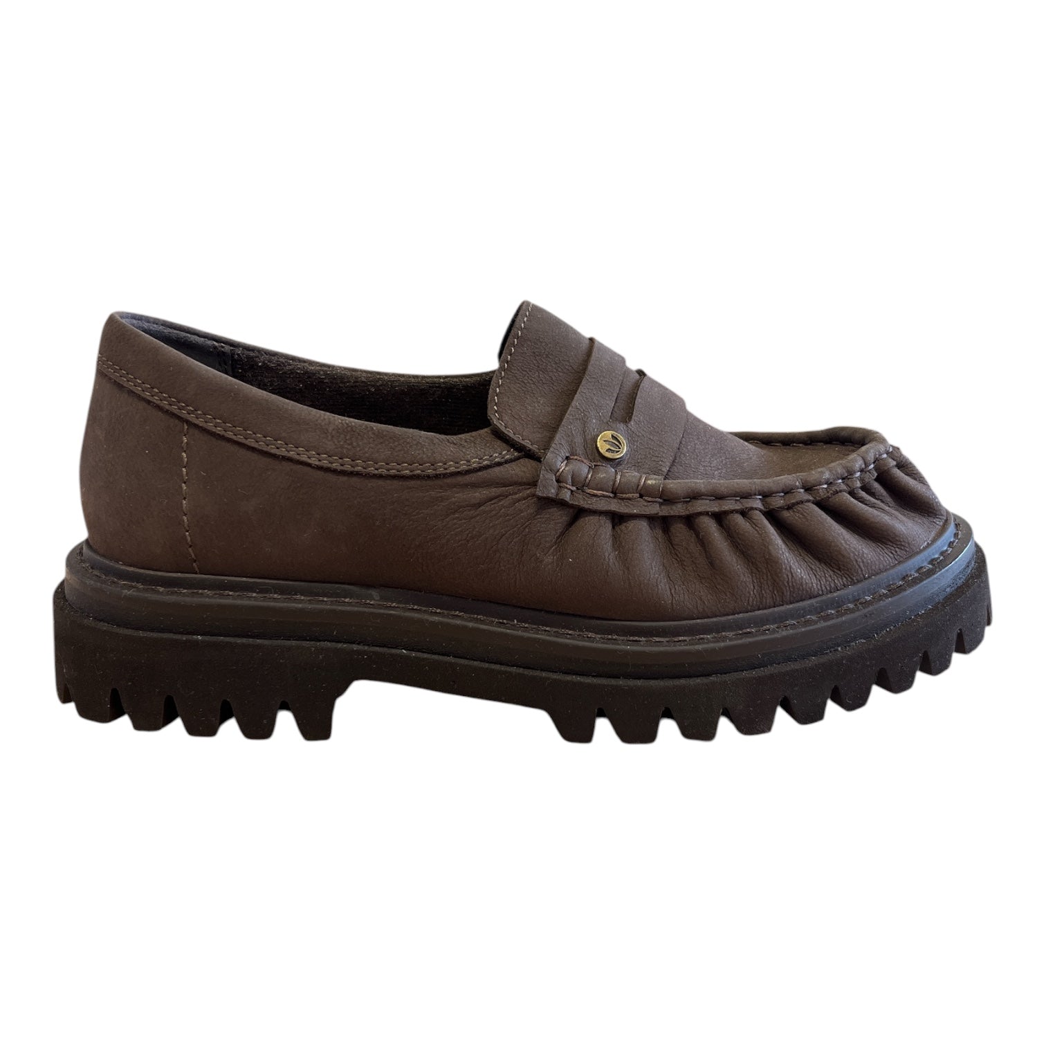 Lotus Kaia Brown Loafers