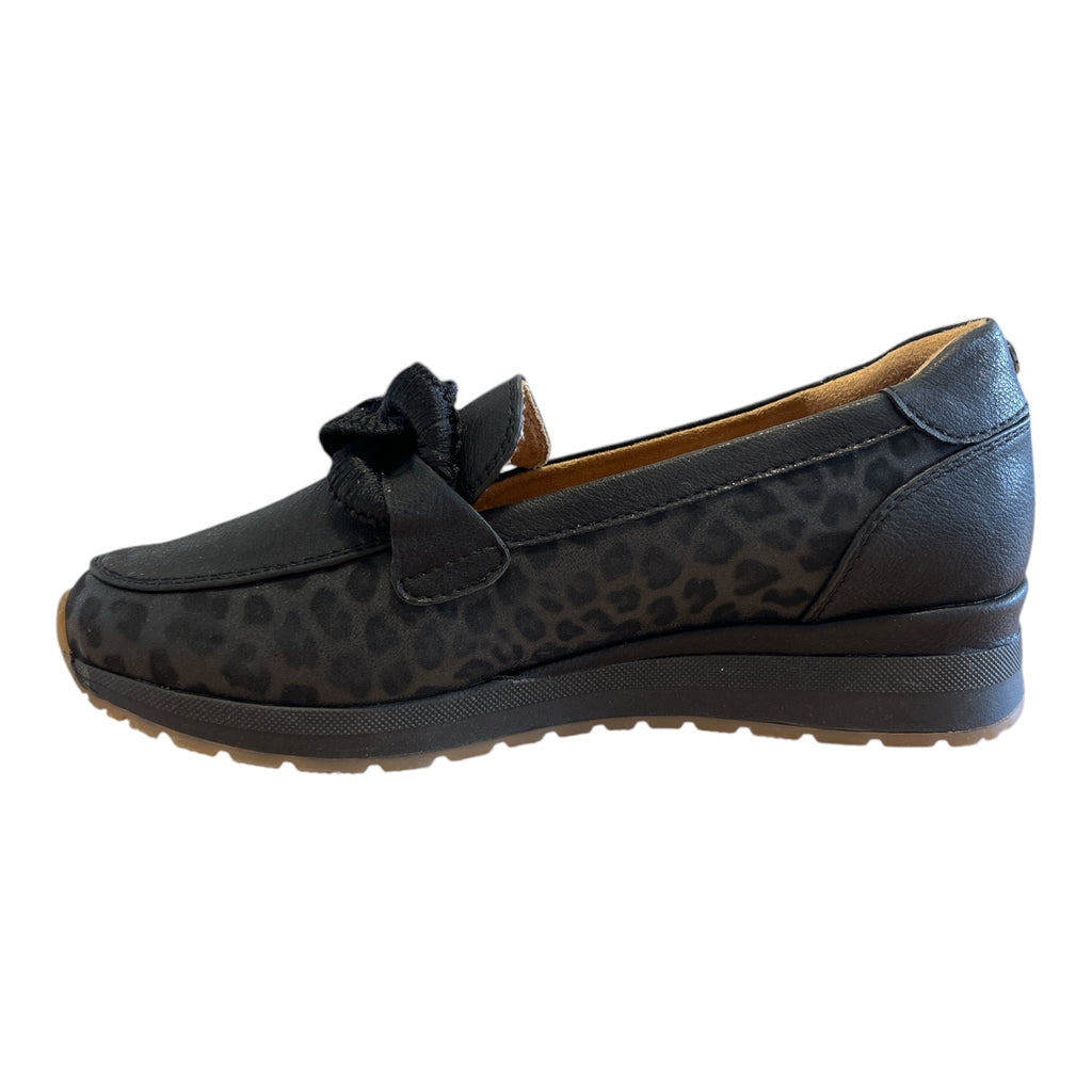 Lotus Maybelle Black Loafers