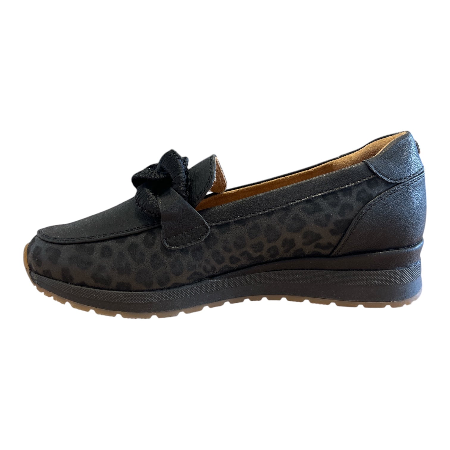 Lotus Maybelle Black Loafers