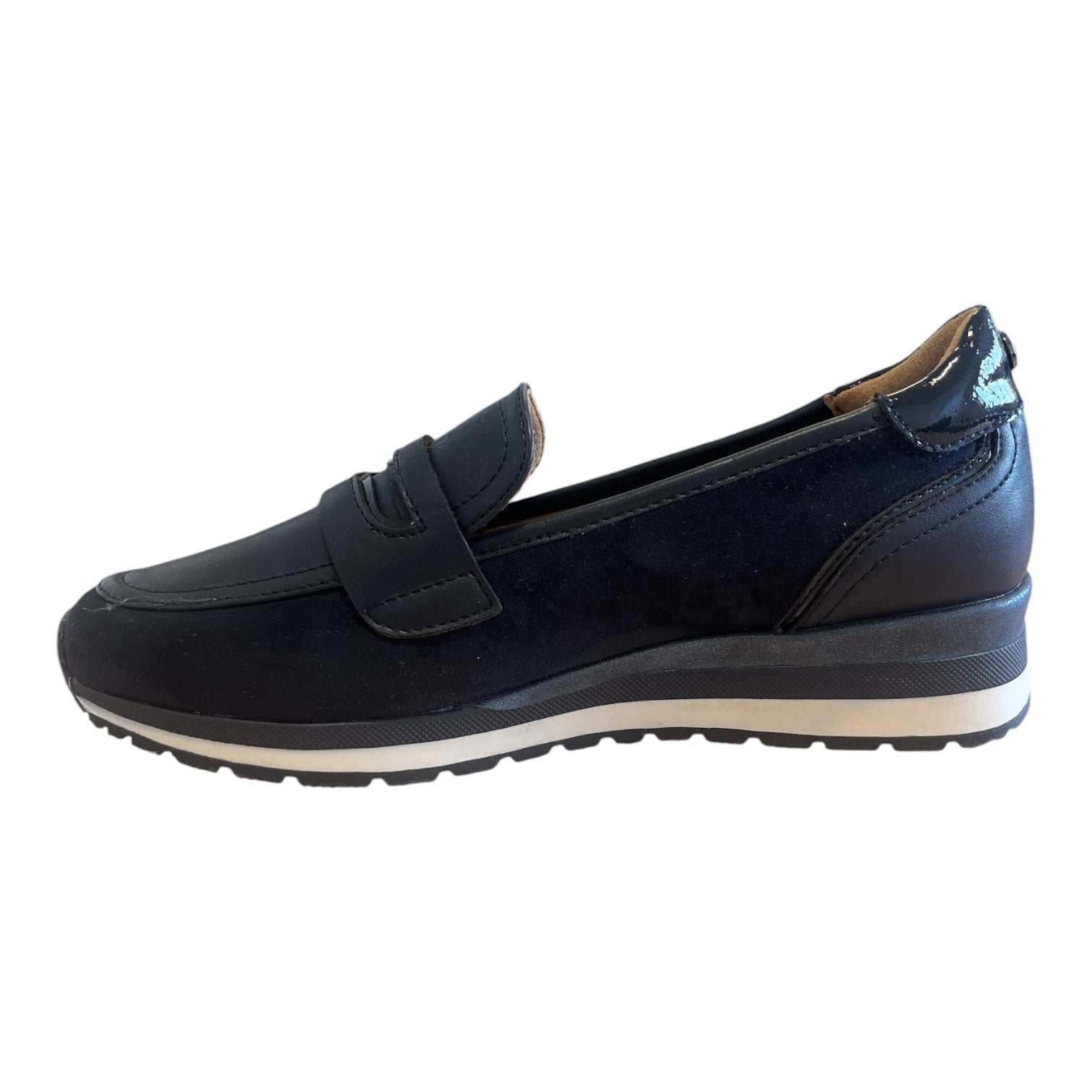 Lotus Montana Navy Loafers