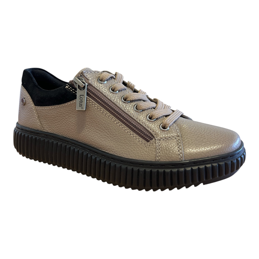Lotus Juna Taupe Trainers
