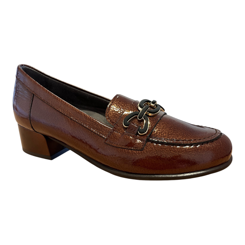 Pitillos Tan Patent Loafers 11.635