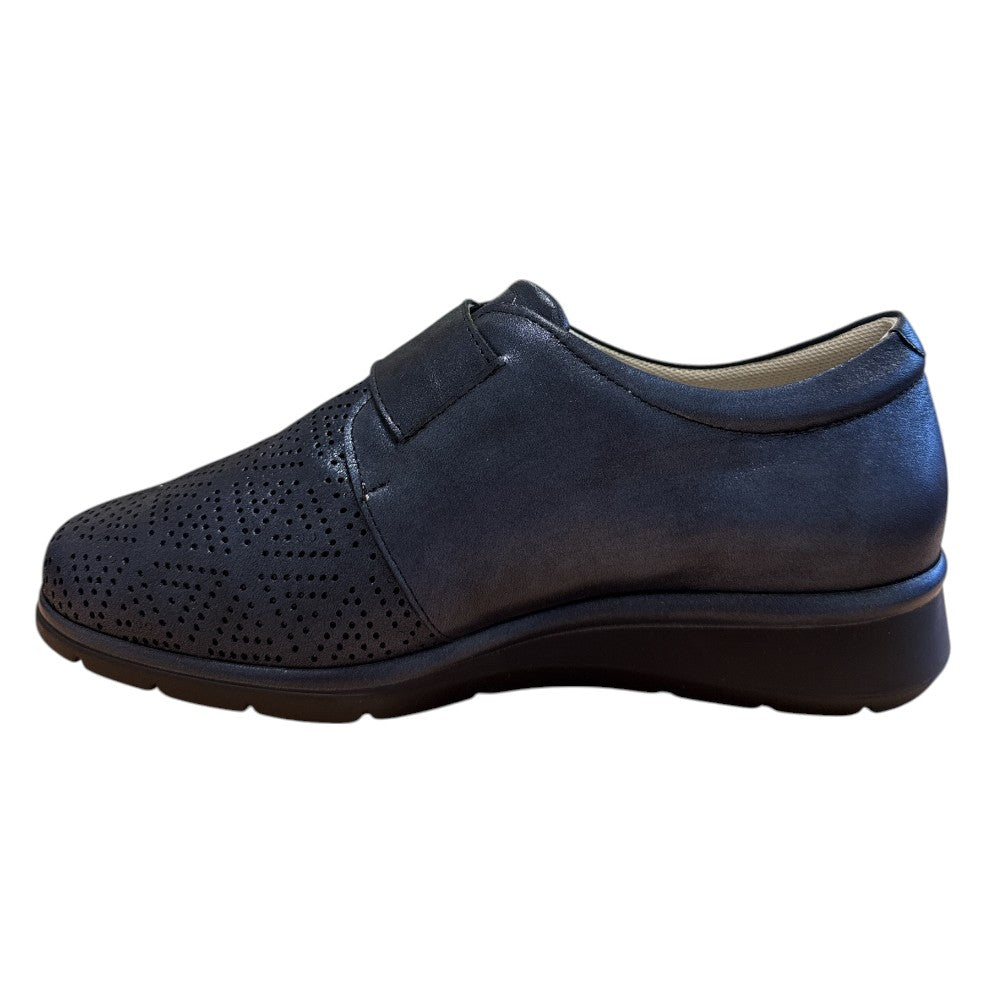 Pitillos 11-031 Navy Leather Casual Shoes