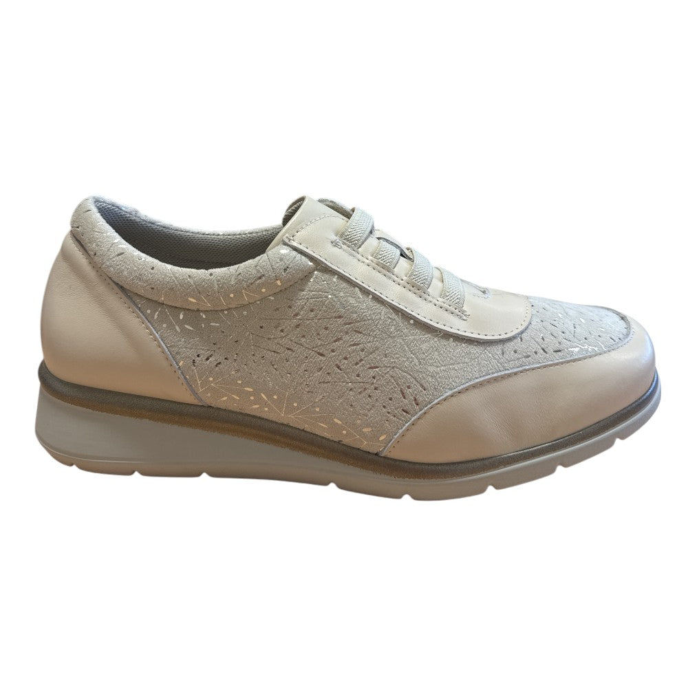 Pitillos 11.034 Beige Leather Casual Shoes