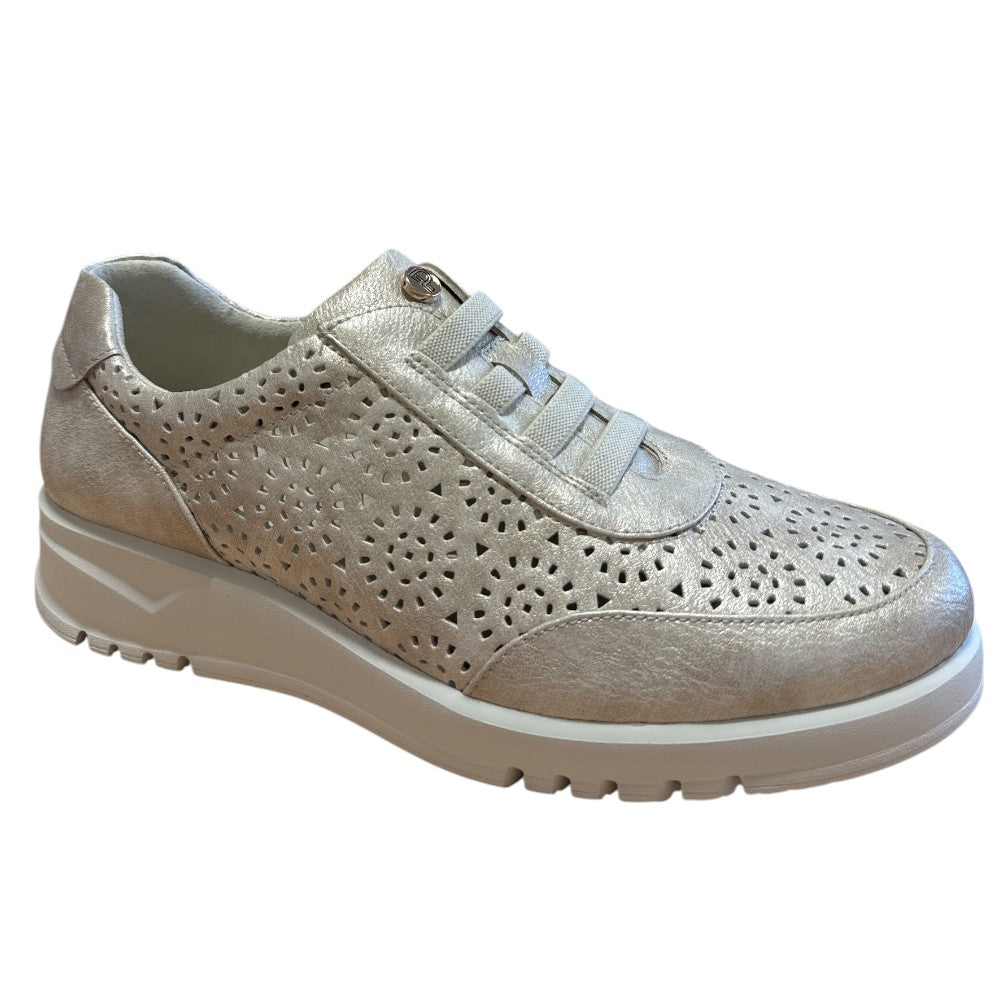 Pitillos 20.301 Beige Leather Casual Slip On Shoes