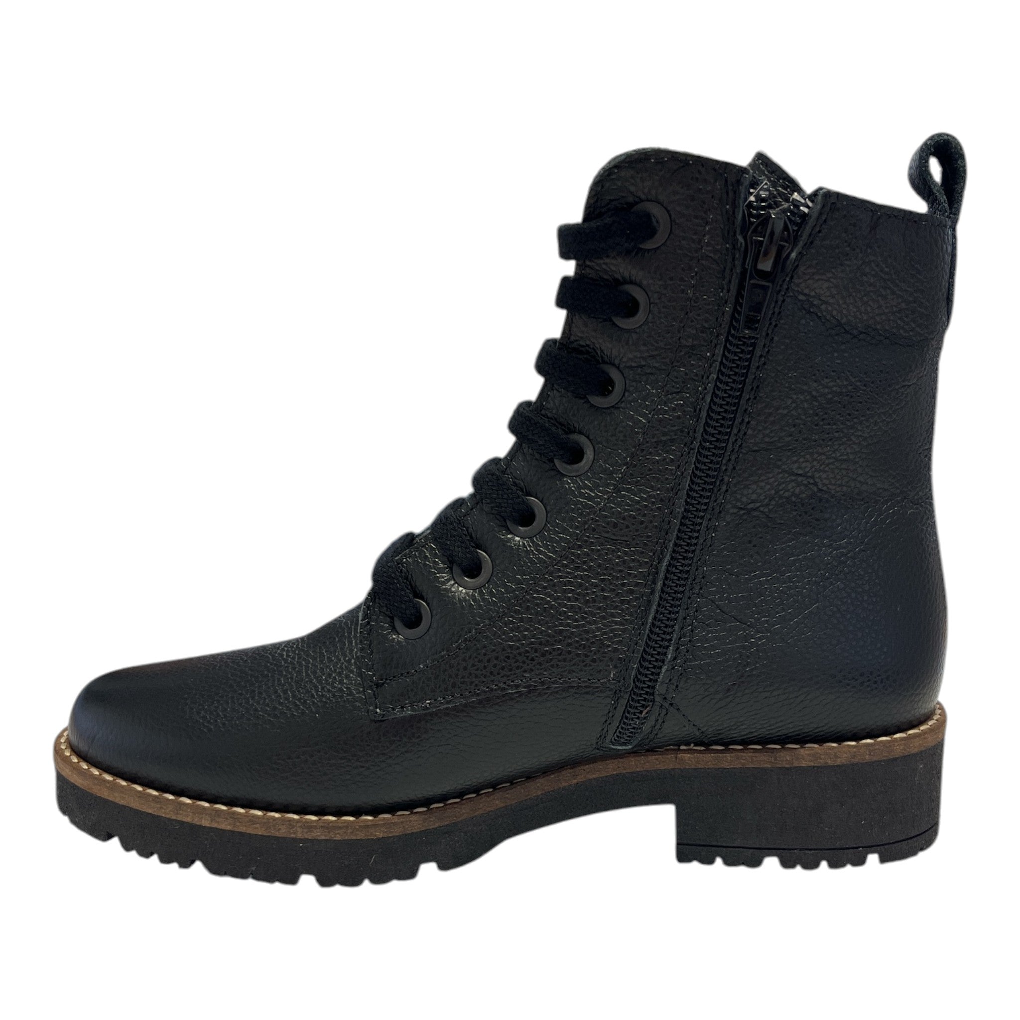 Pitillos Black Leather Boots