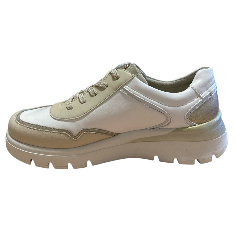 Pitillos 11.095 White Leather Trainers