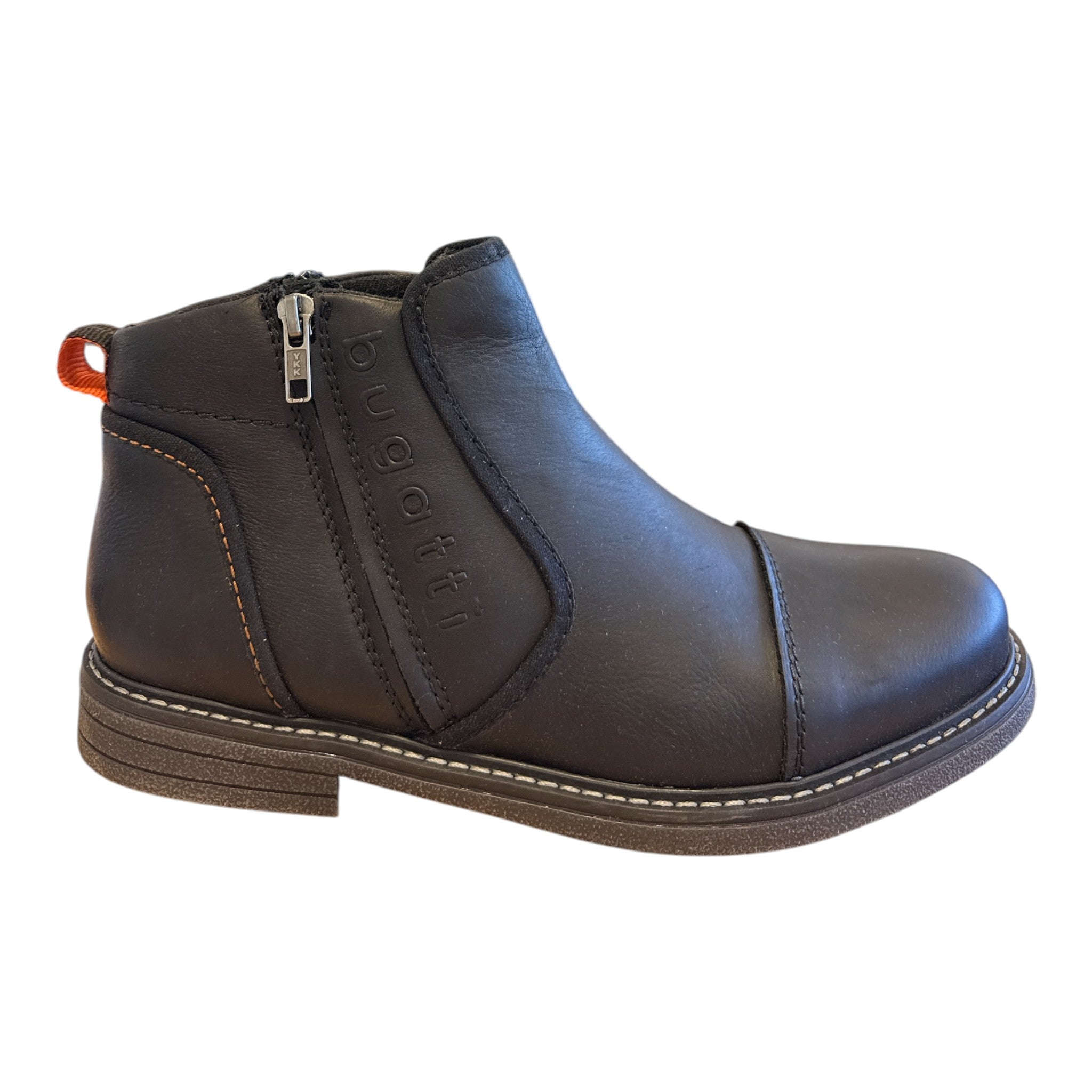 Bugatti Raga Black Leather Boots
