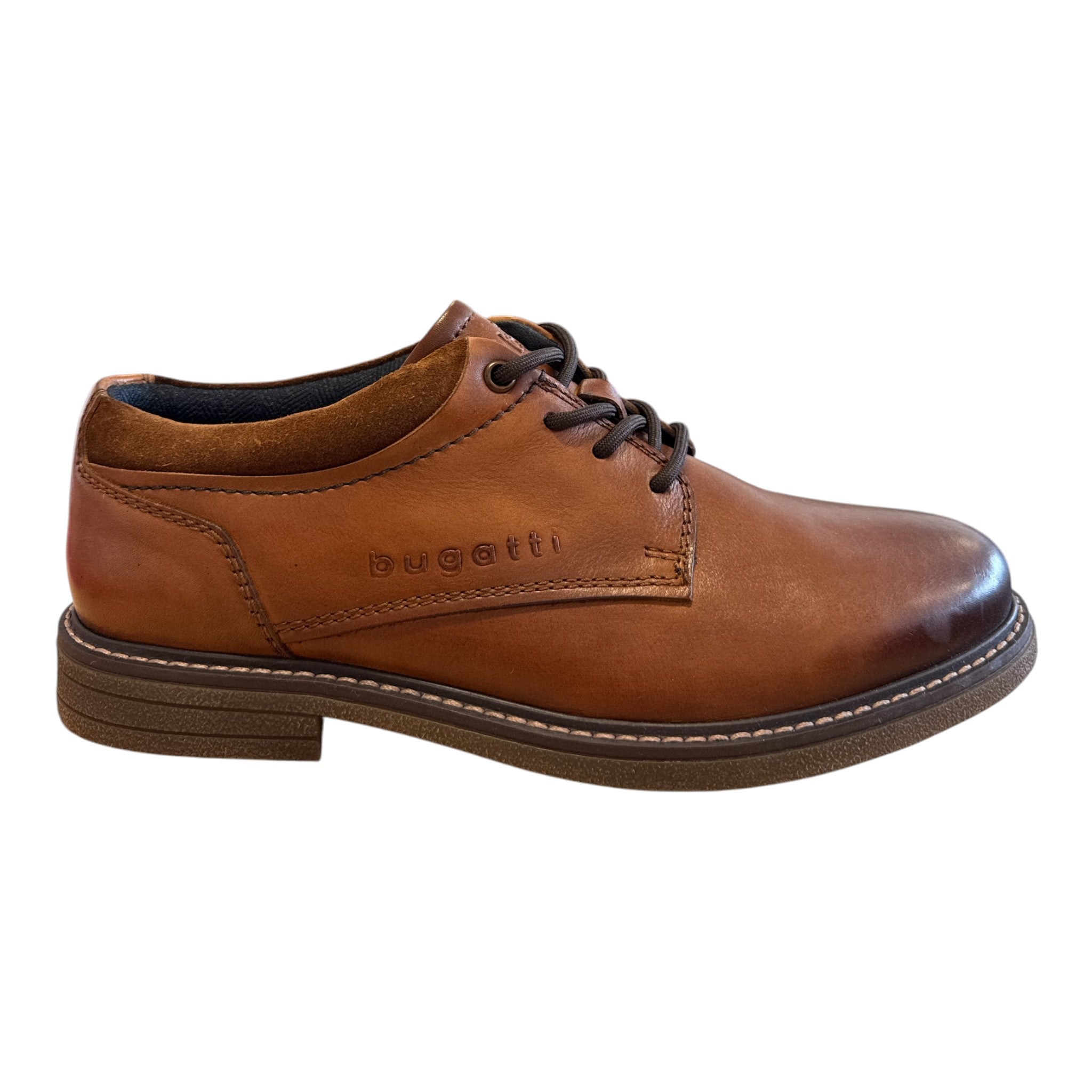 Bugatti Raga Men's Tan Lace-Up Shoes