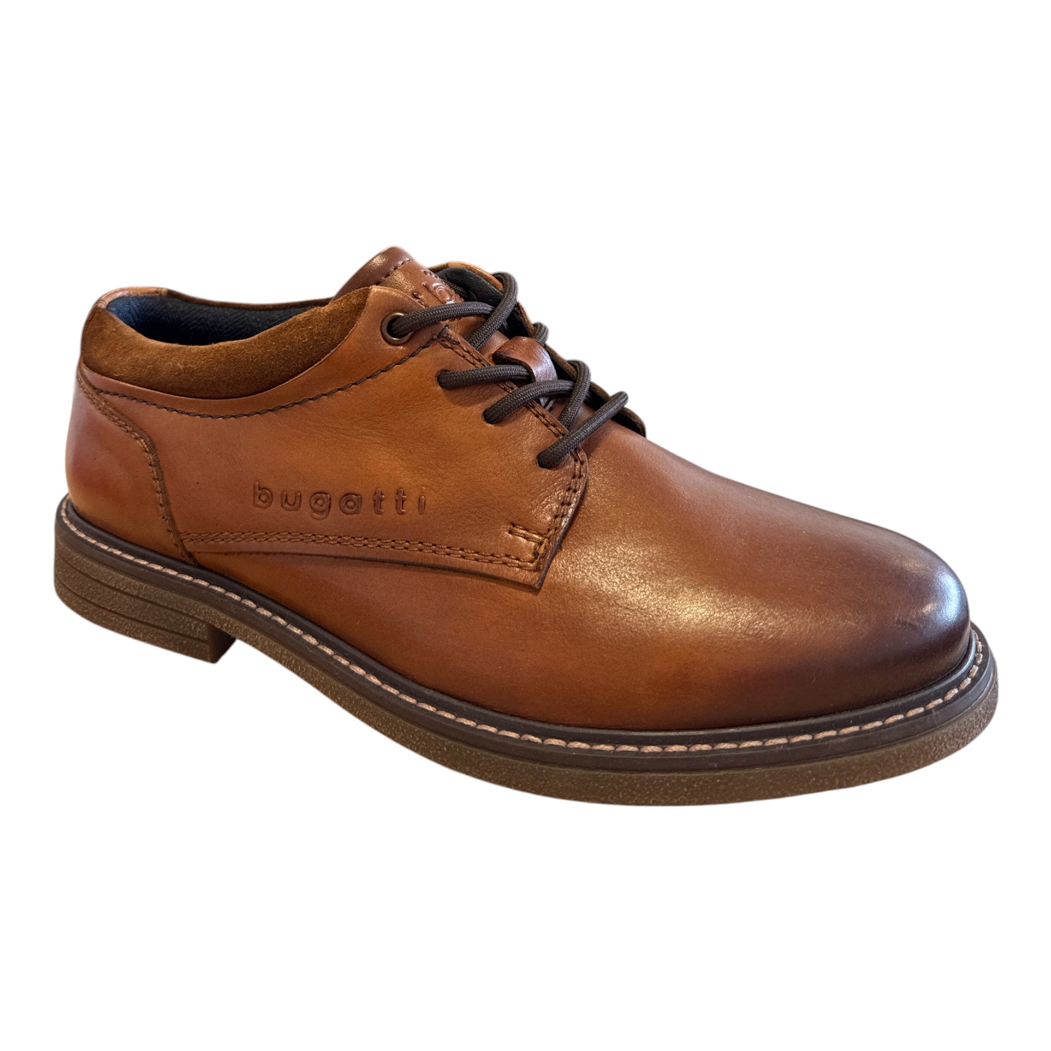 Bugatti Raga Men's Tan Lace-Up Shoes
