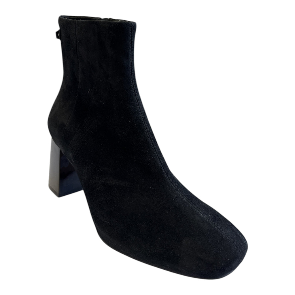 Lotus Romy Black Suede Ankle Boots