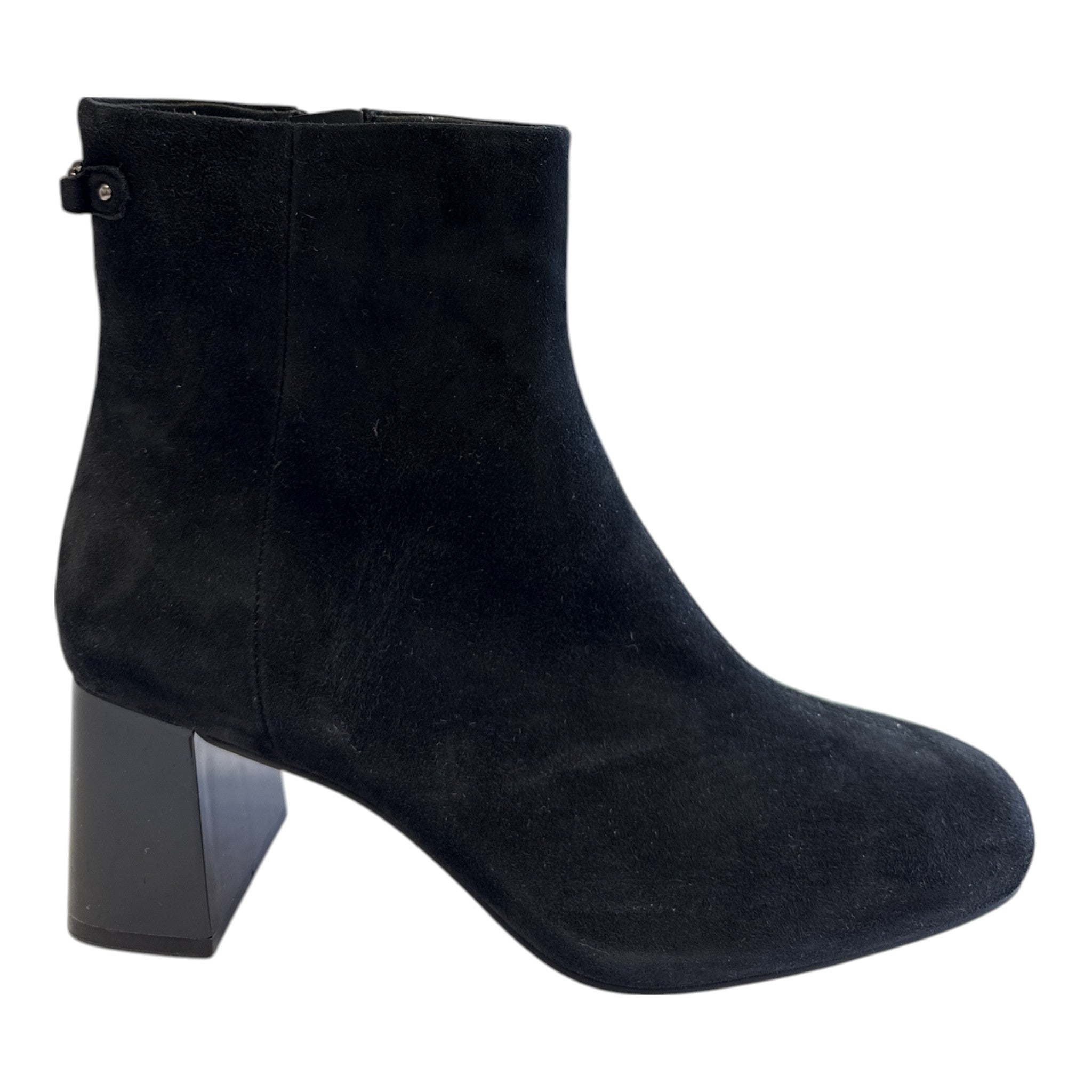 Lotus Romy Black Suede Ankle Boots