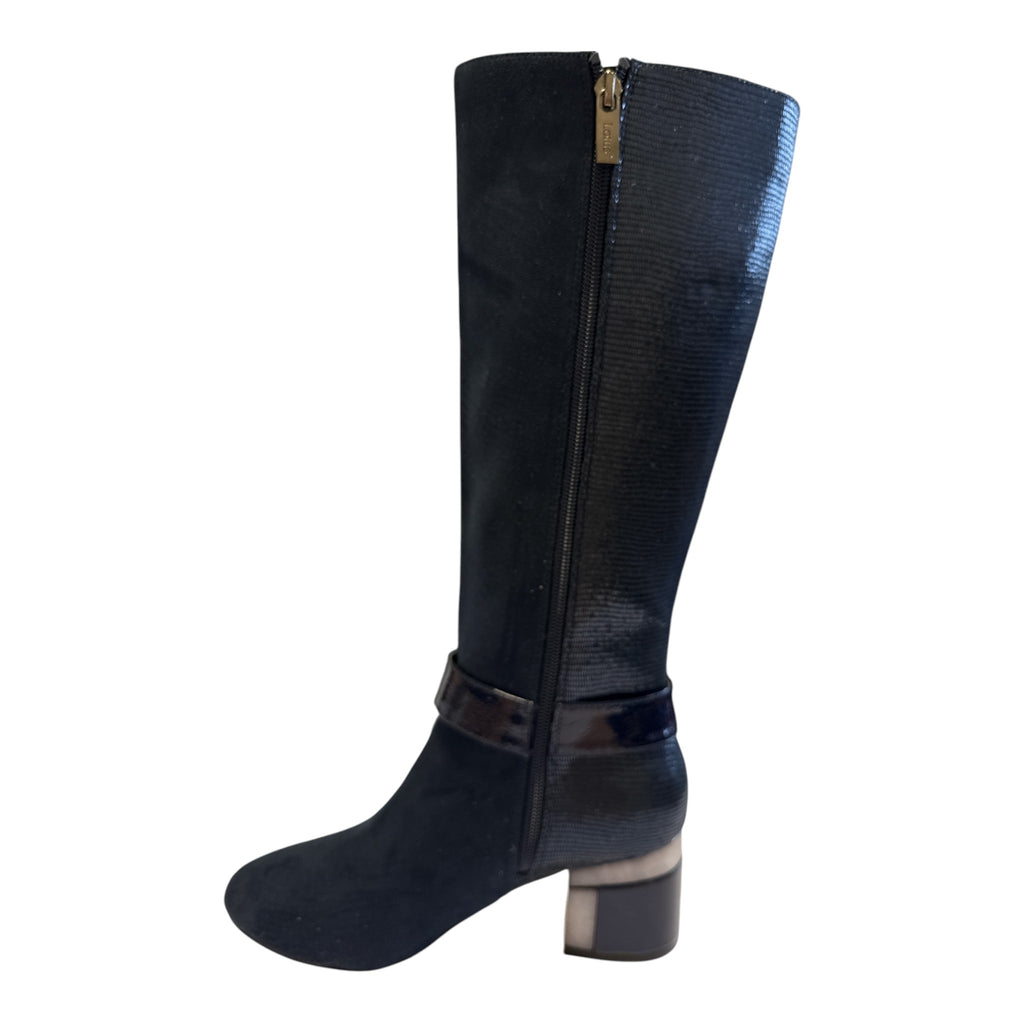 Lotus Solia Navy Knee-High Boots