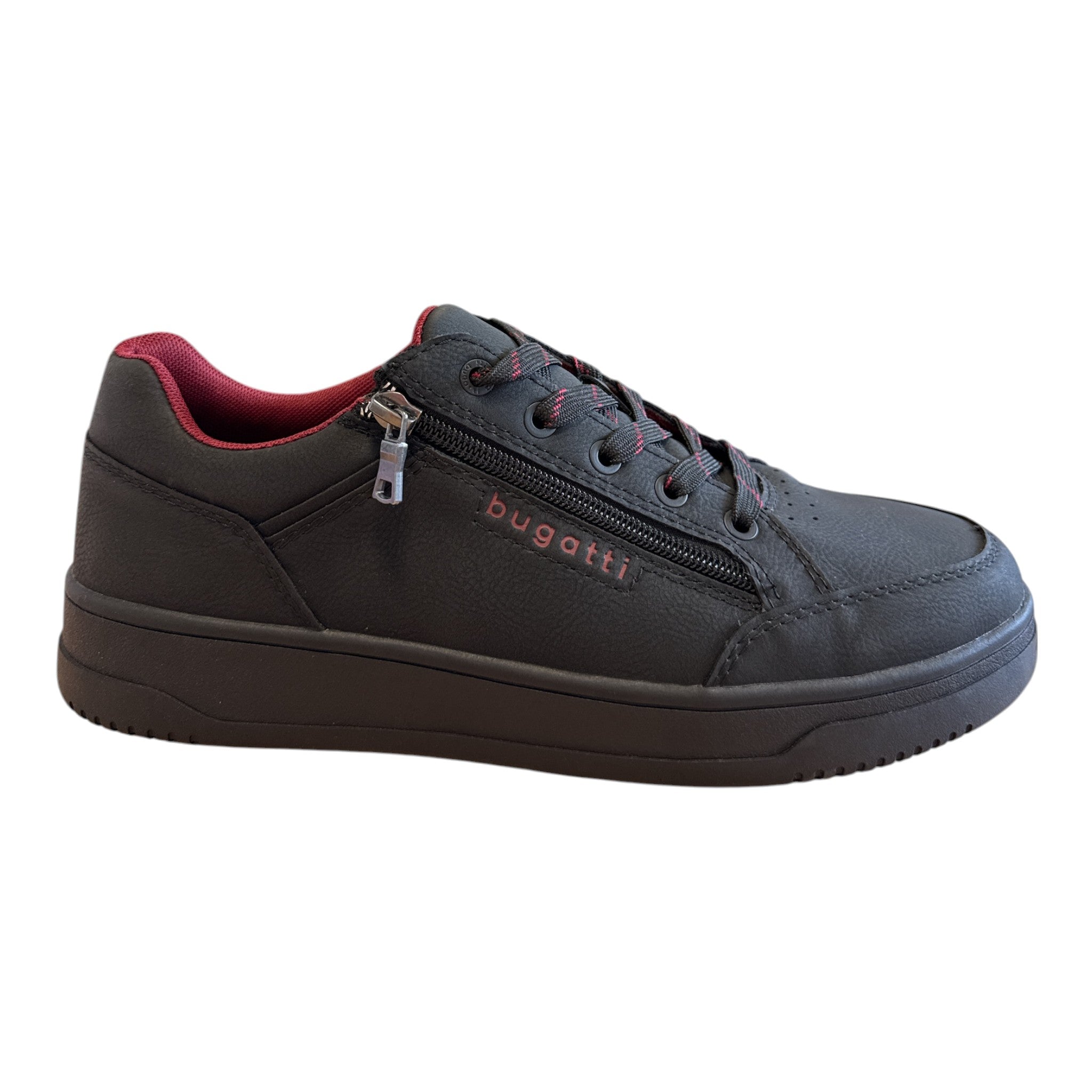 Bugatti Spinaker Black Trainers