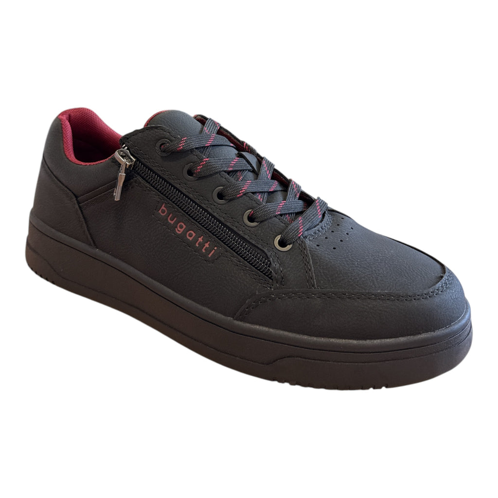 Bugatti Spinaker Black Trainers