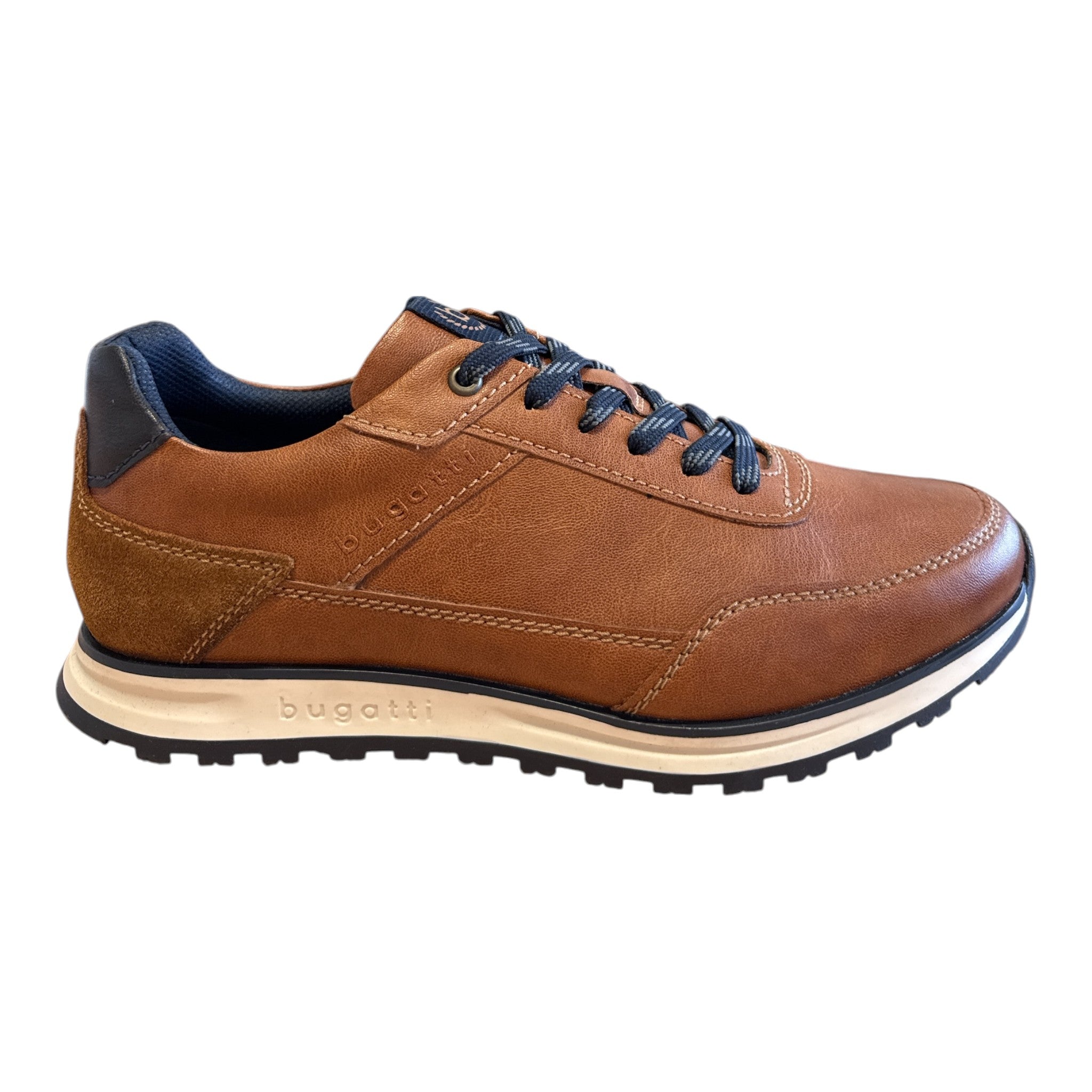 Bugatti Cirino Tan Trainers