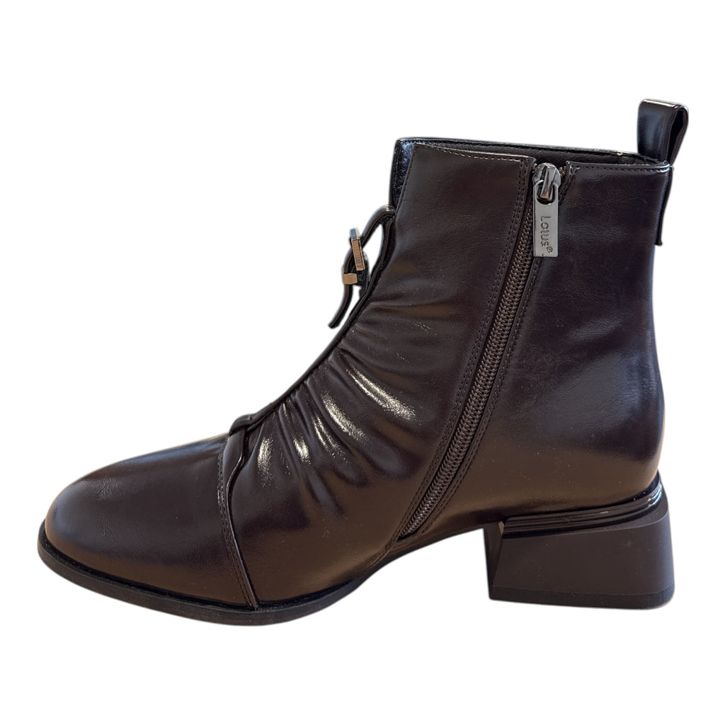 Lotus Tarni Brown Ankle Boots