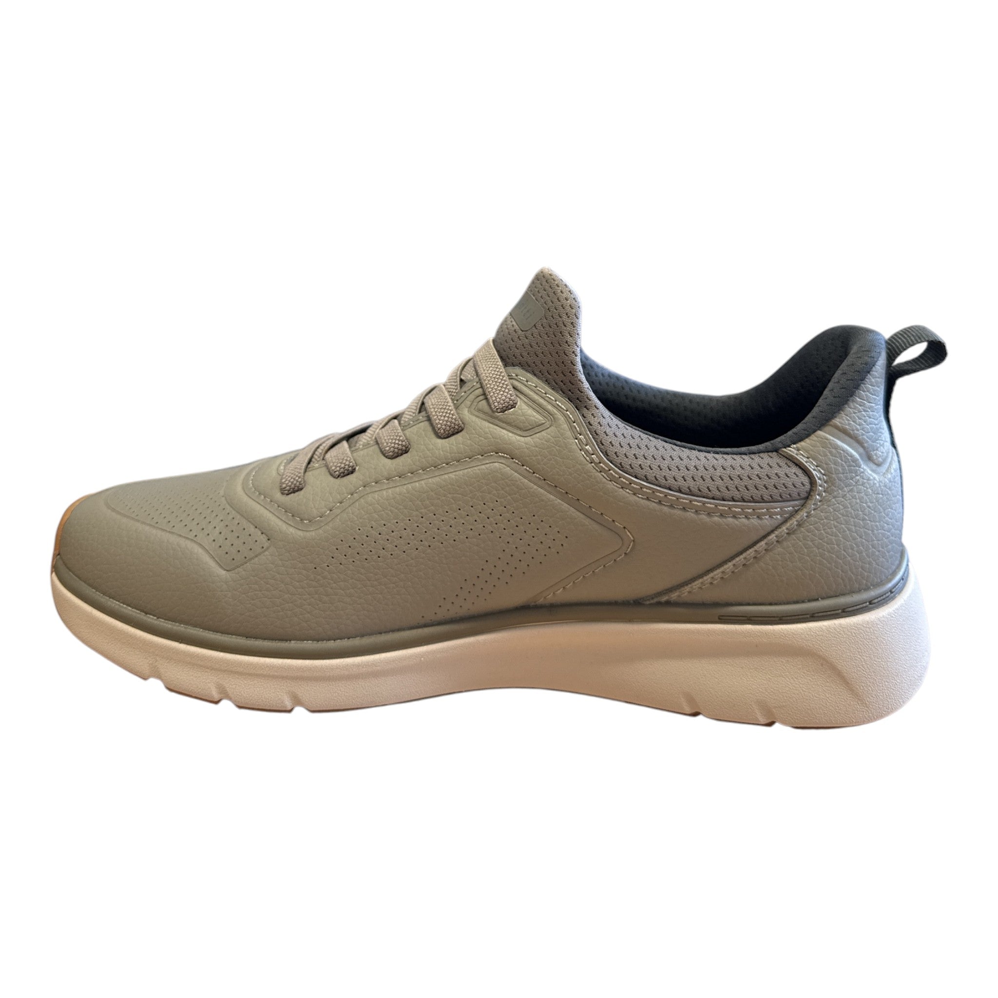 Bugatti Class Taupe Slip-On Trainers