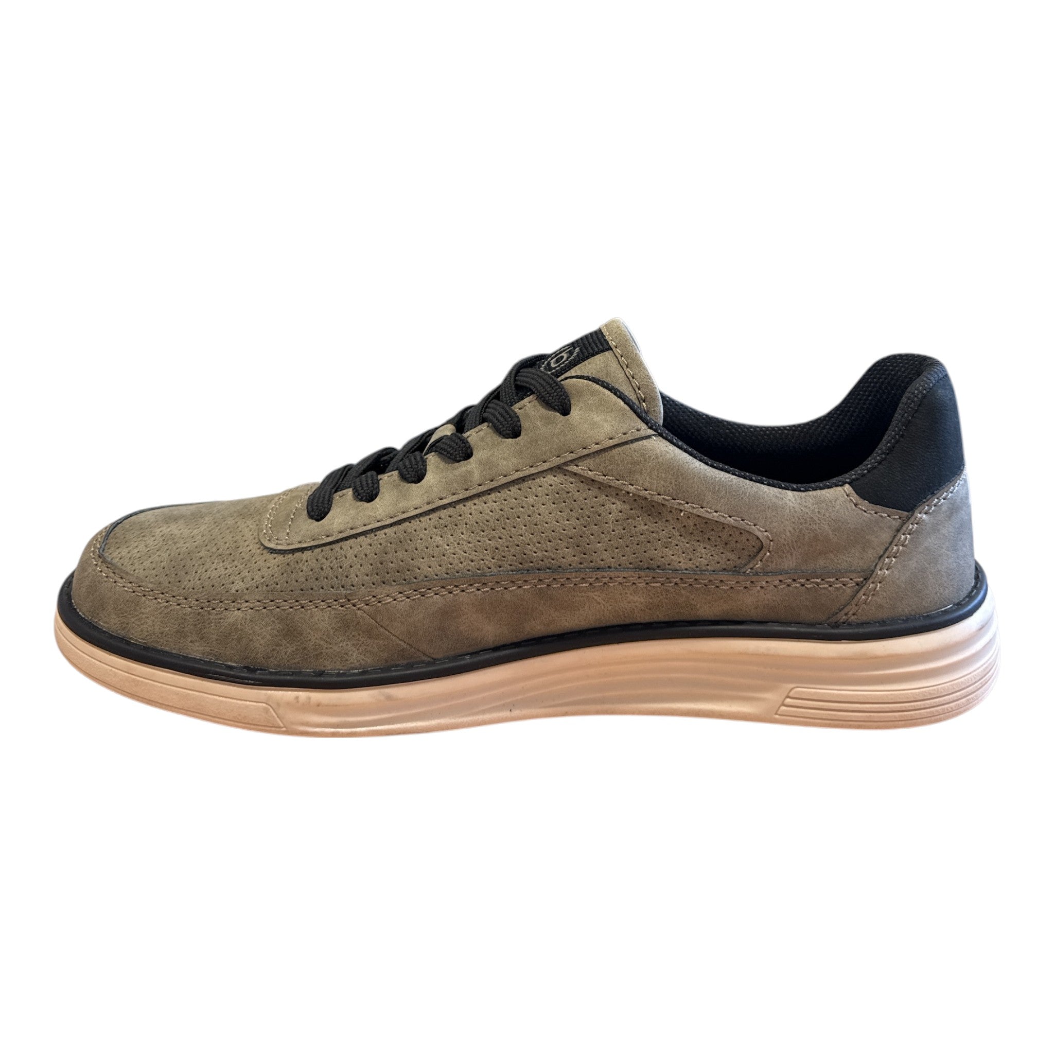 Bugatti Mada Taupe Trainers
