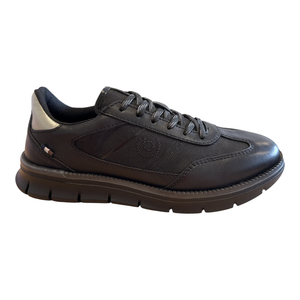 Bugatti Grind Black Trainers