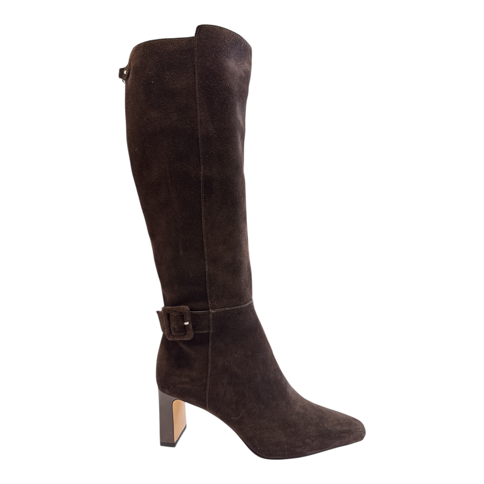 Lotus Wendy Brown Suede Knee-High Boots