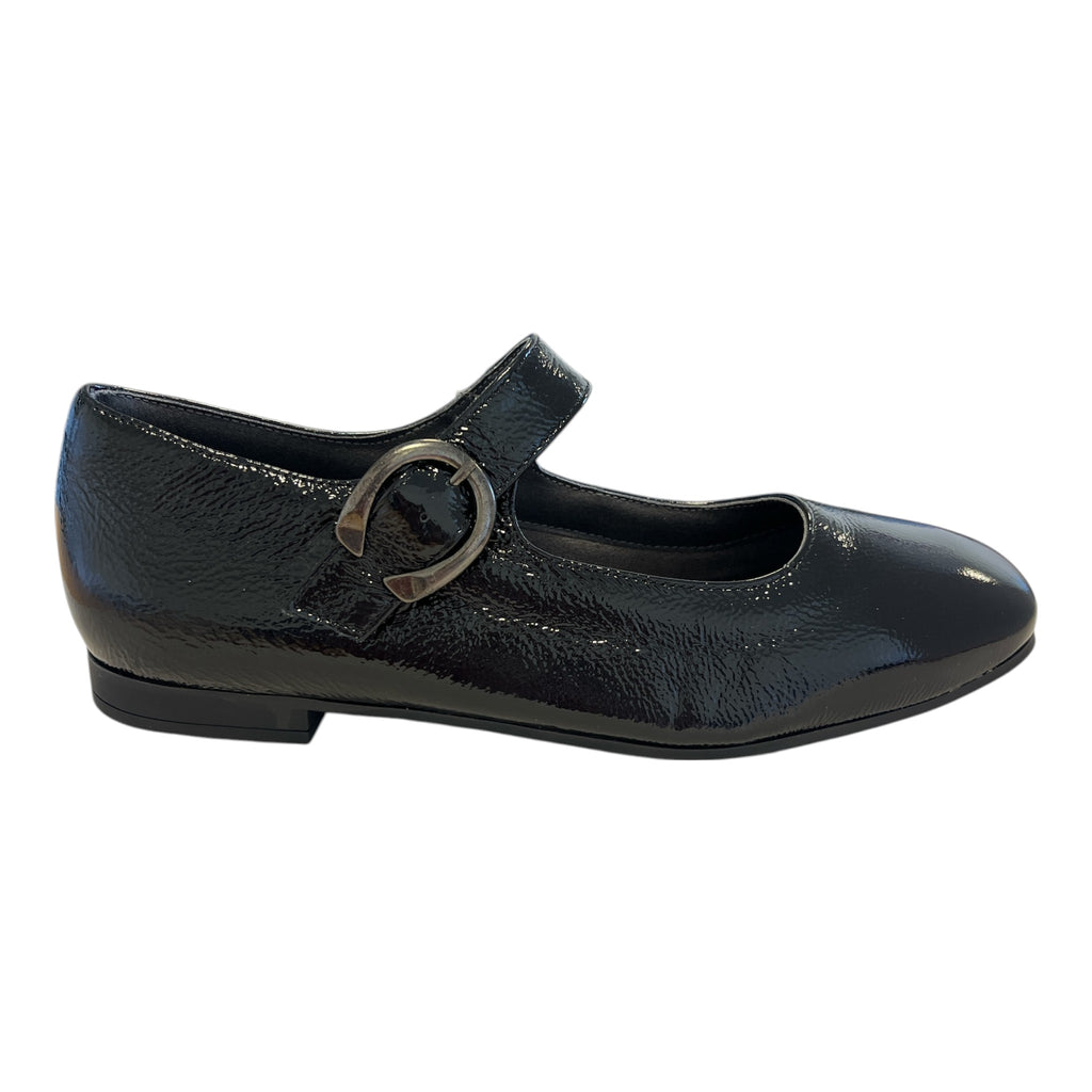 Pitillos Burgundy Patent Mary-Jane Shoes 11.631