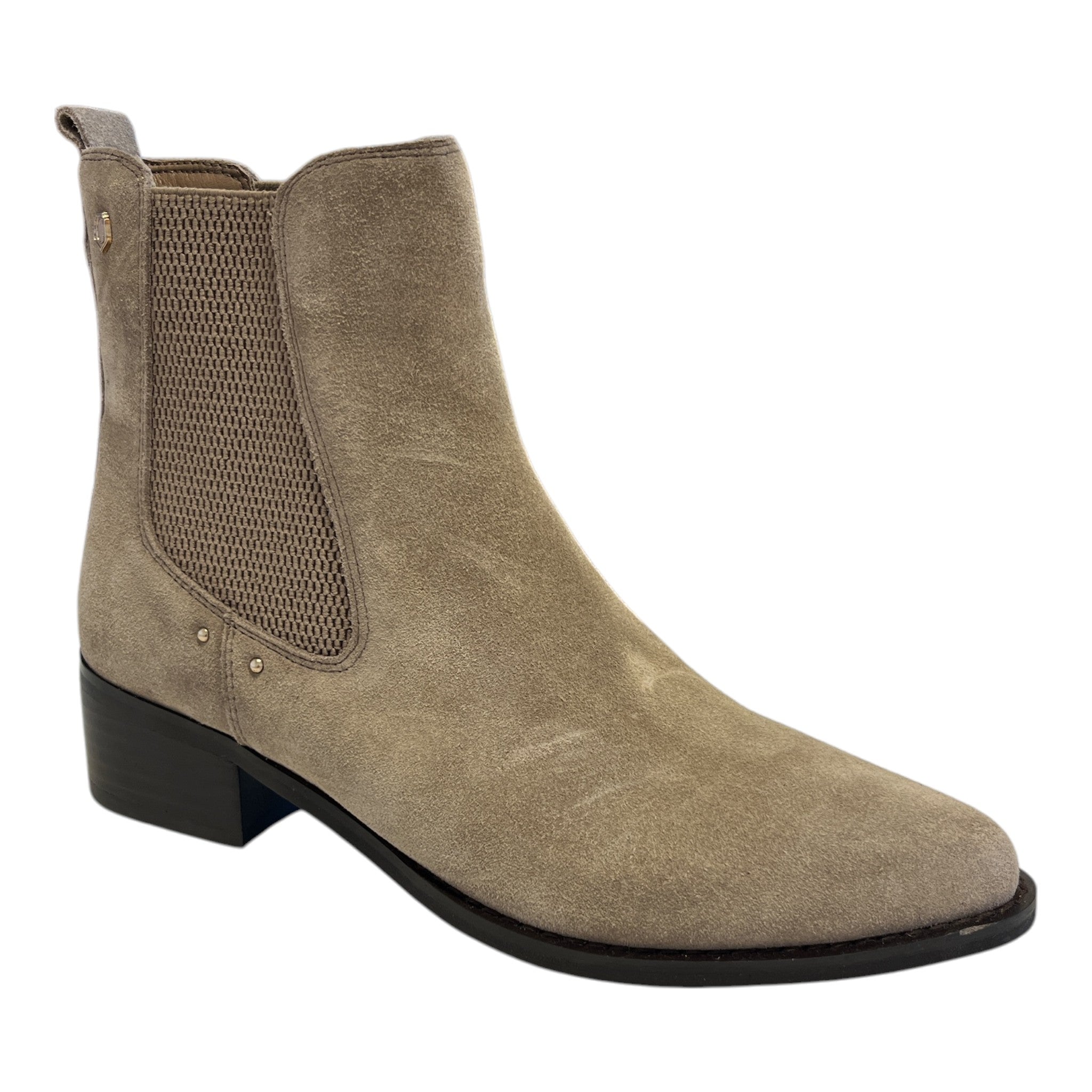 Carmela Taupe Suede Chelsea Boots 146143