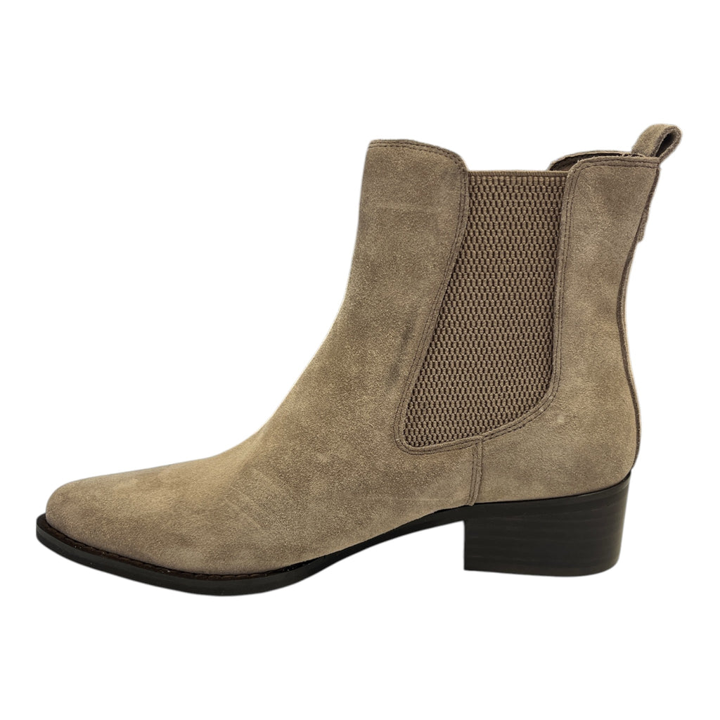 Carmela Taupe Suede Chelsea Boots 146143