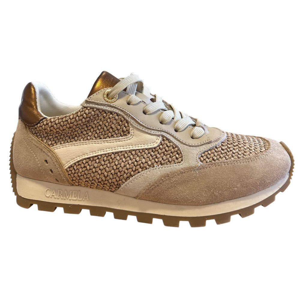 Carmela 163230 Beige Trainers