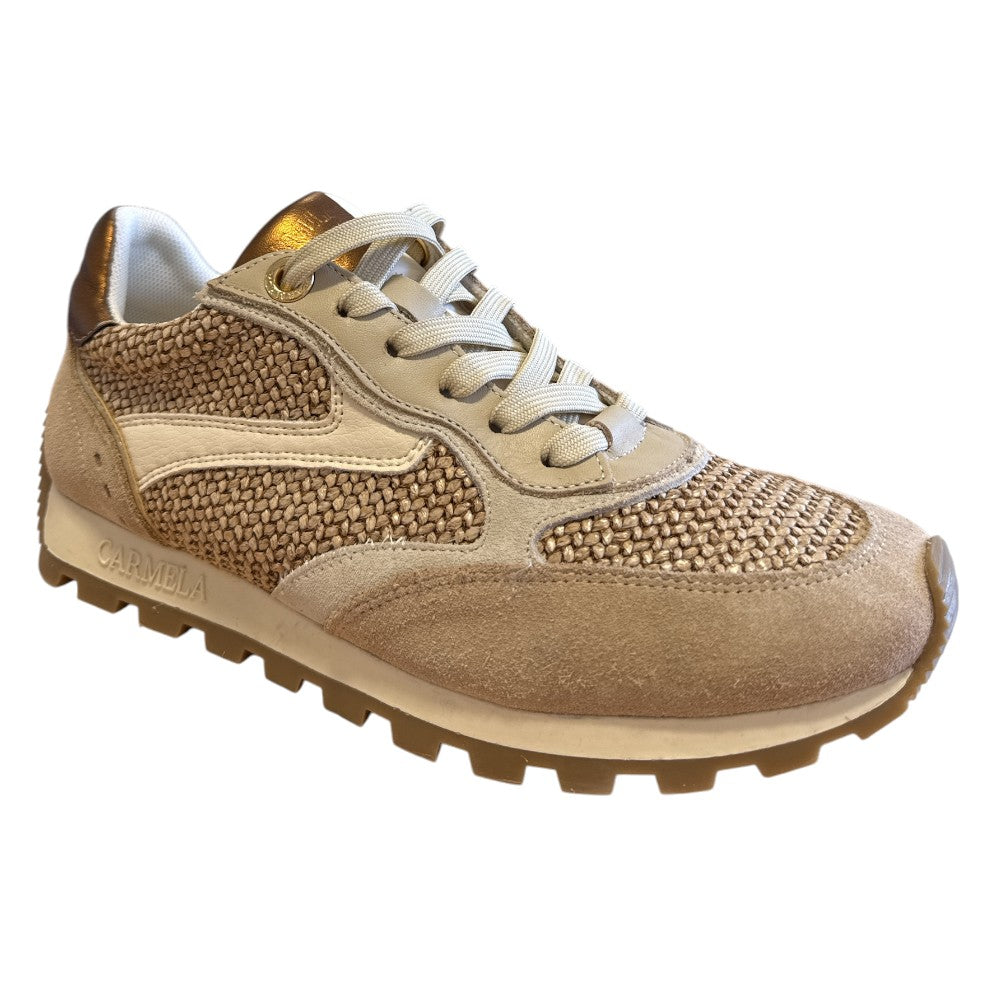 Carmela 163230 Beige Trainers