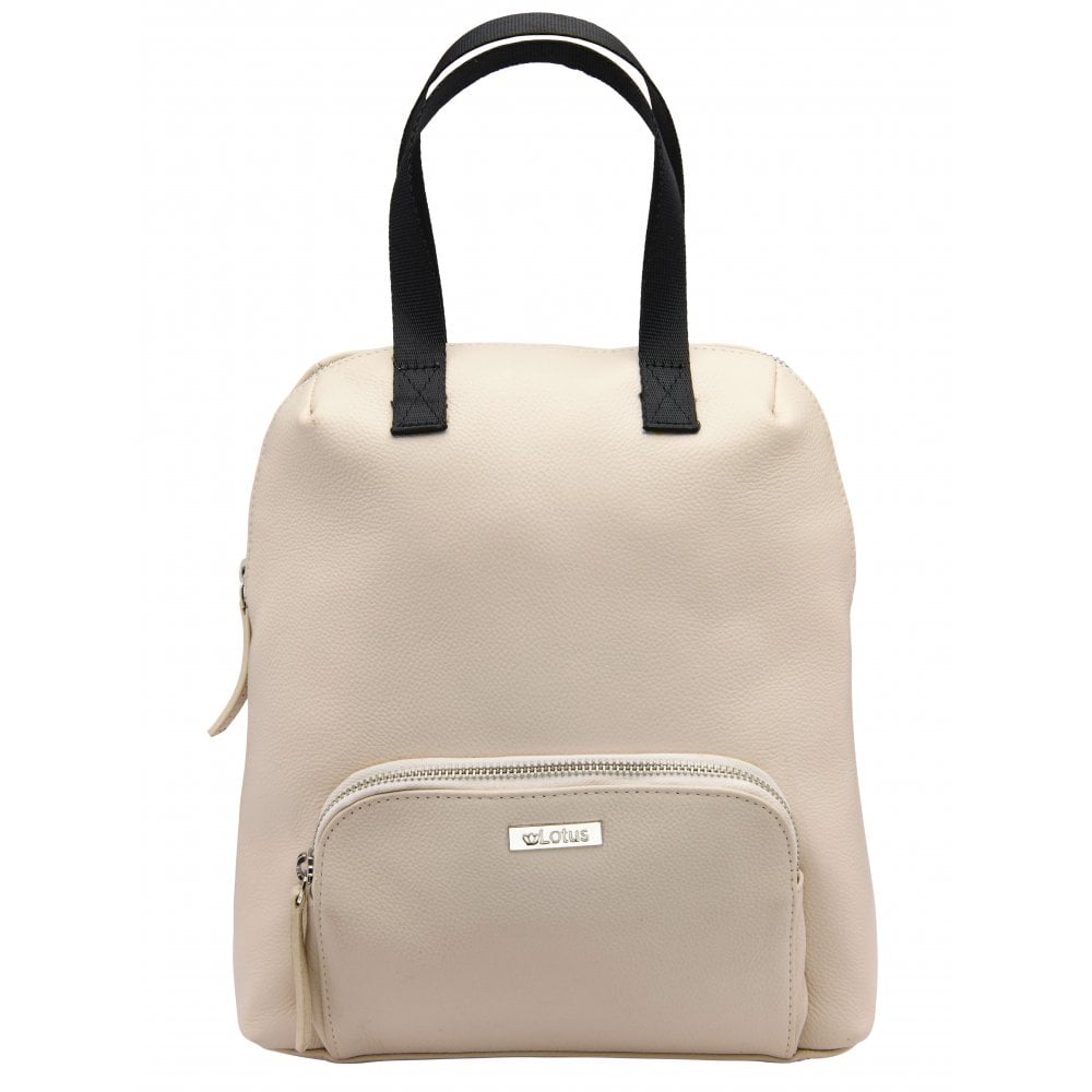 Lotus Kassidy Stone Leather Backpack