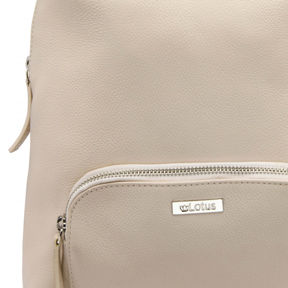 Lotus Kassidy Stone Leather Backpack