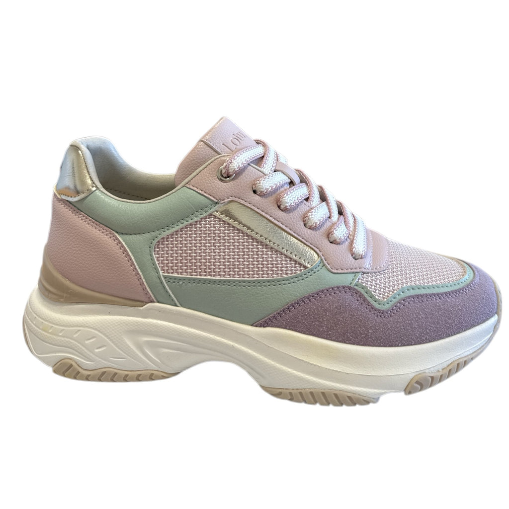 Lotus McKenna Pink Multi Trainers