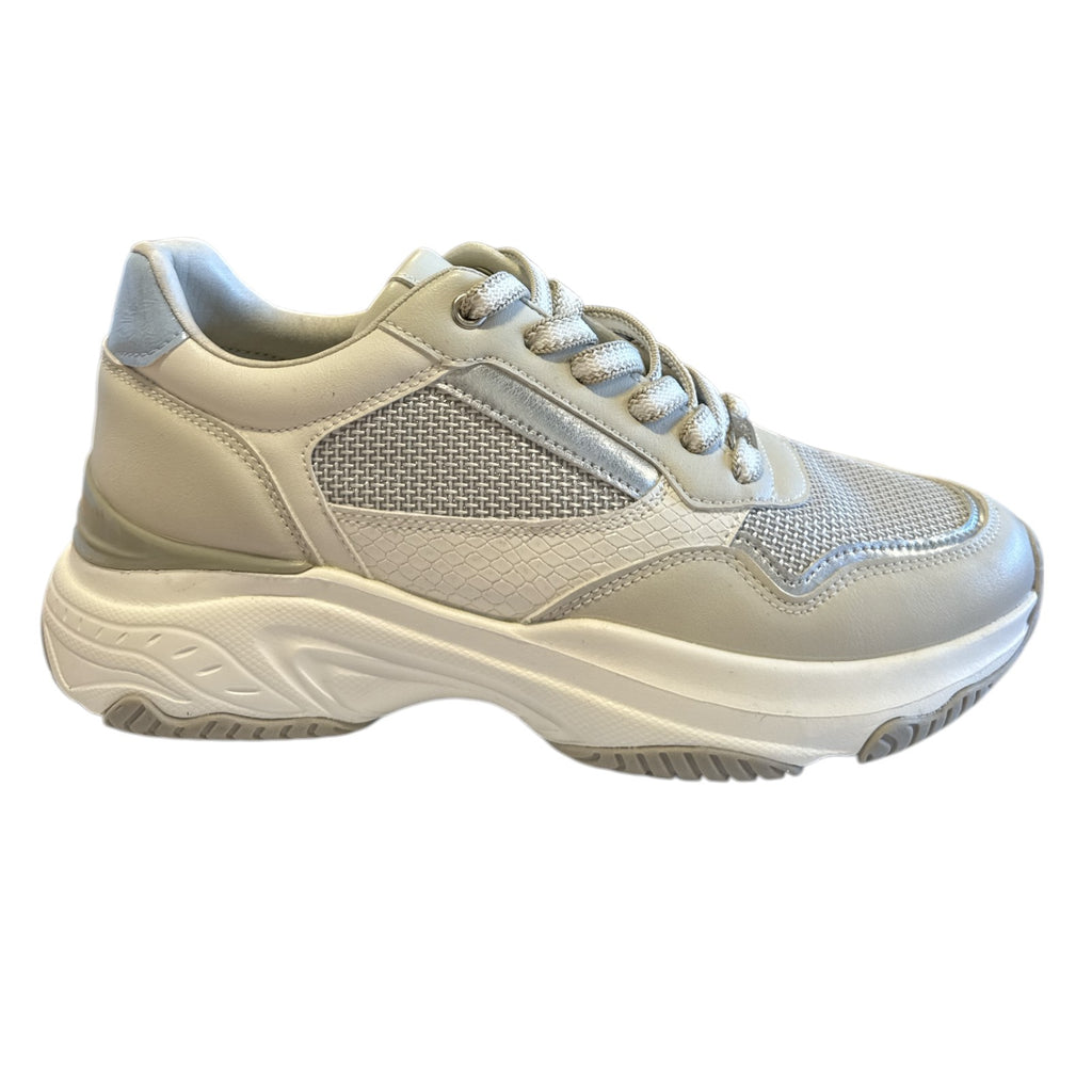 Lotus McKenna Silver Multi Trainers