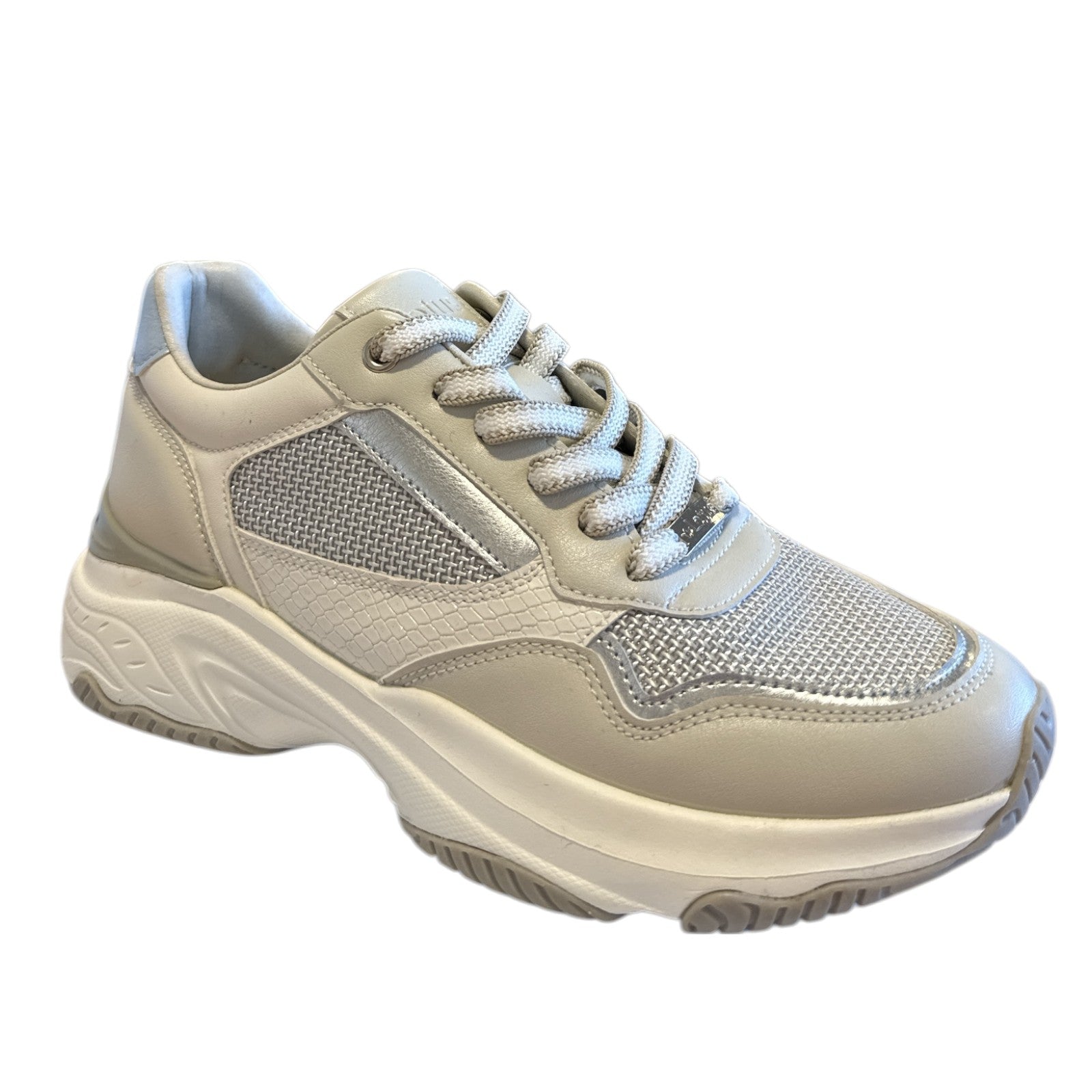Lotus McKenna Silver Multi Trainers